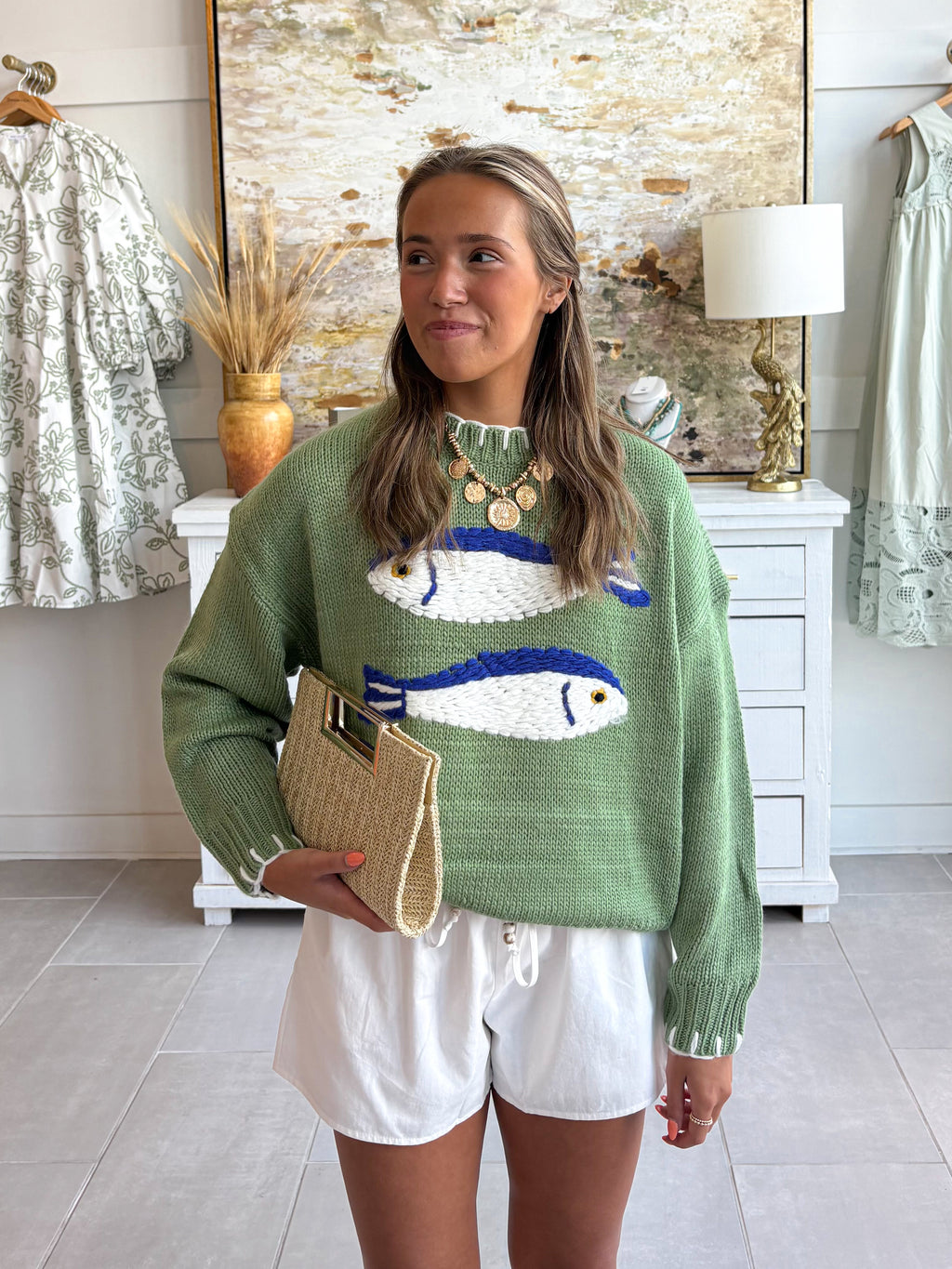 Mystical Pond Sweater