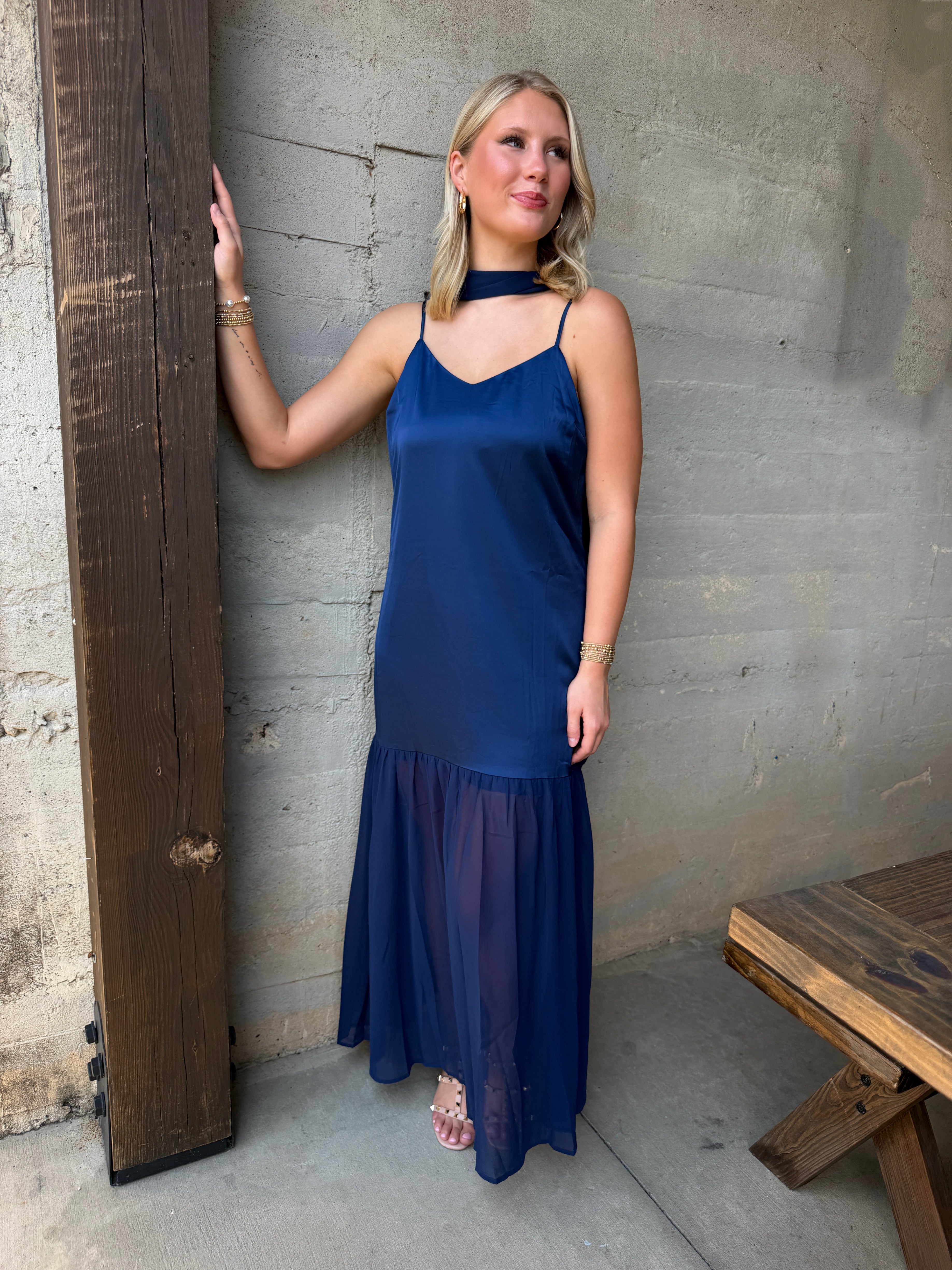 Navy Nights Dress
