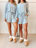 Carly Short Set-Blue