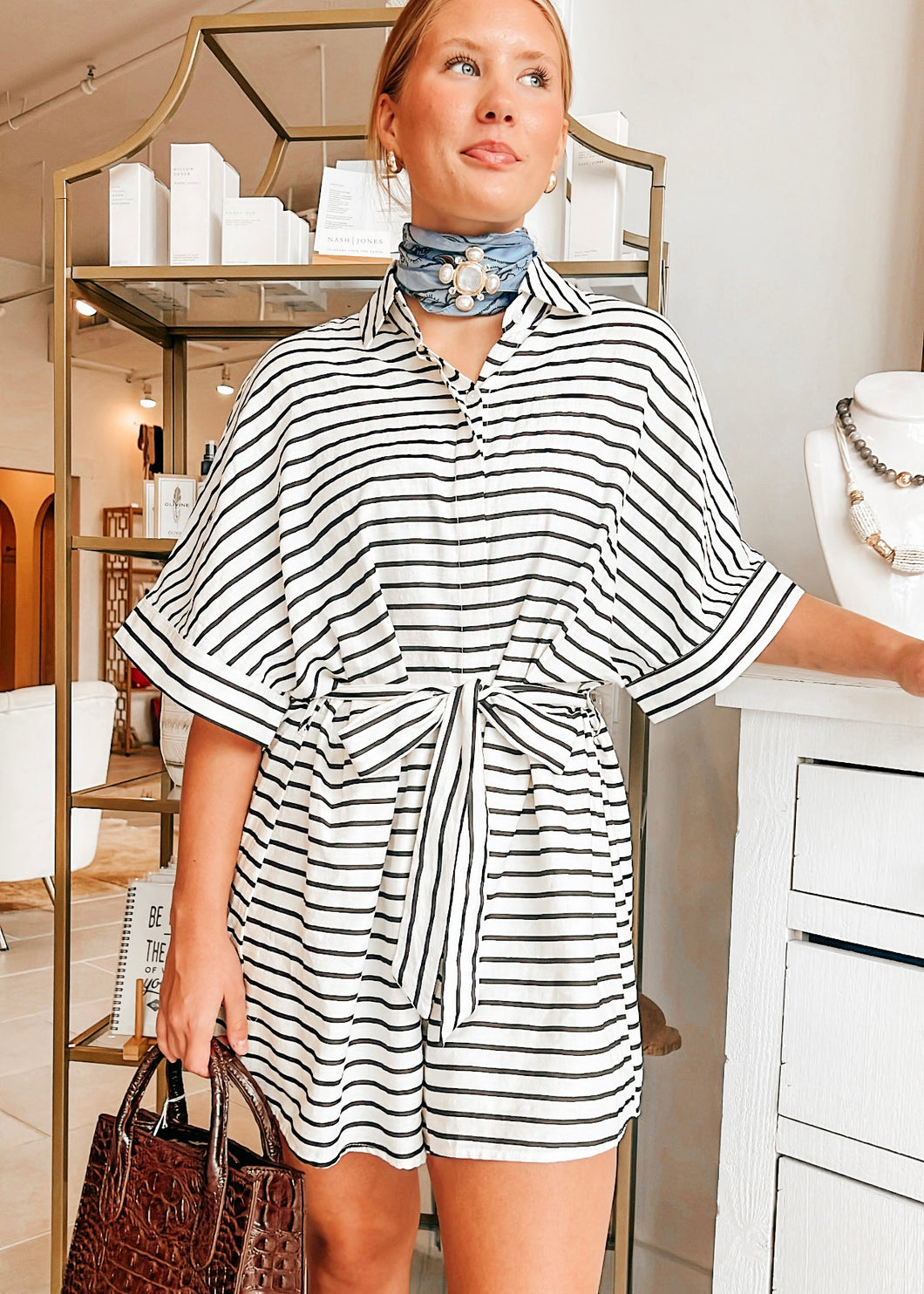 Where You Lead Romper