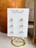 Ophelia Pearl Drop Earrings