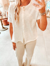 Load image into Gallery viewer, You Are Free Lace Detail Top
