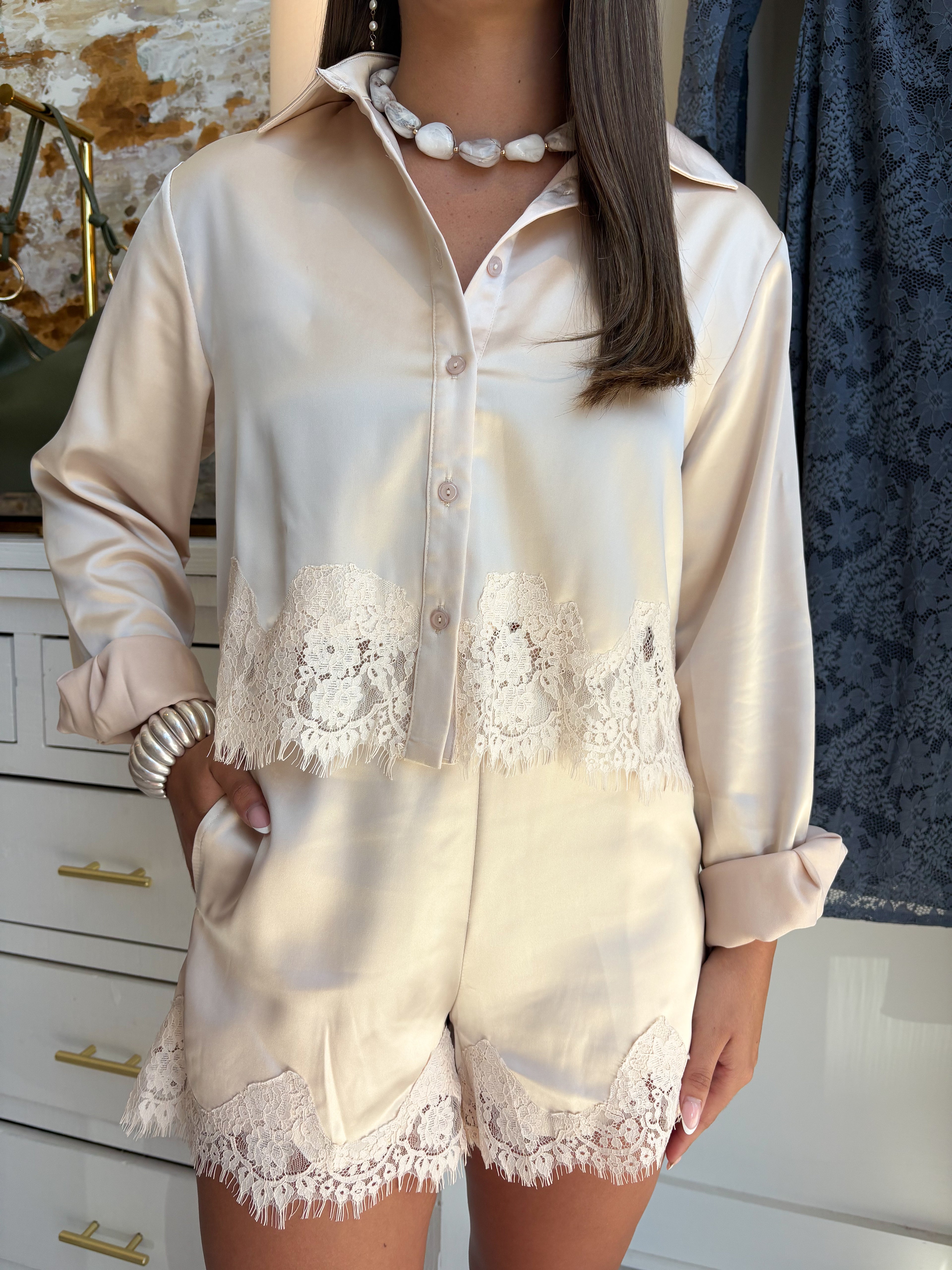 Ethereal  Lace Set