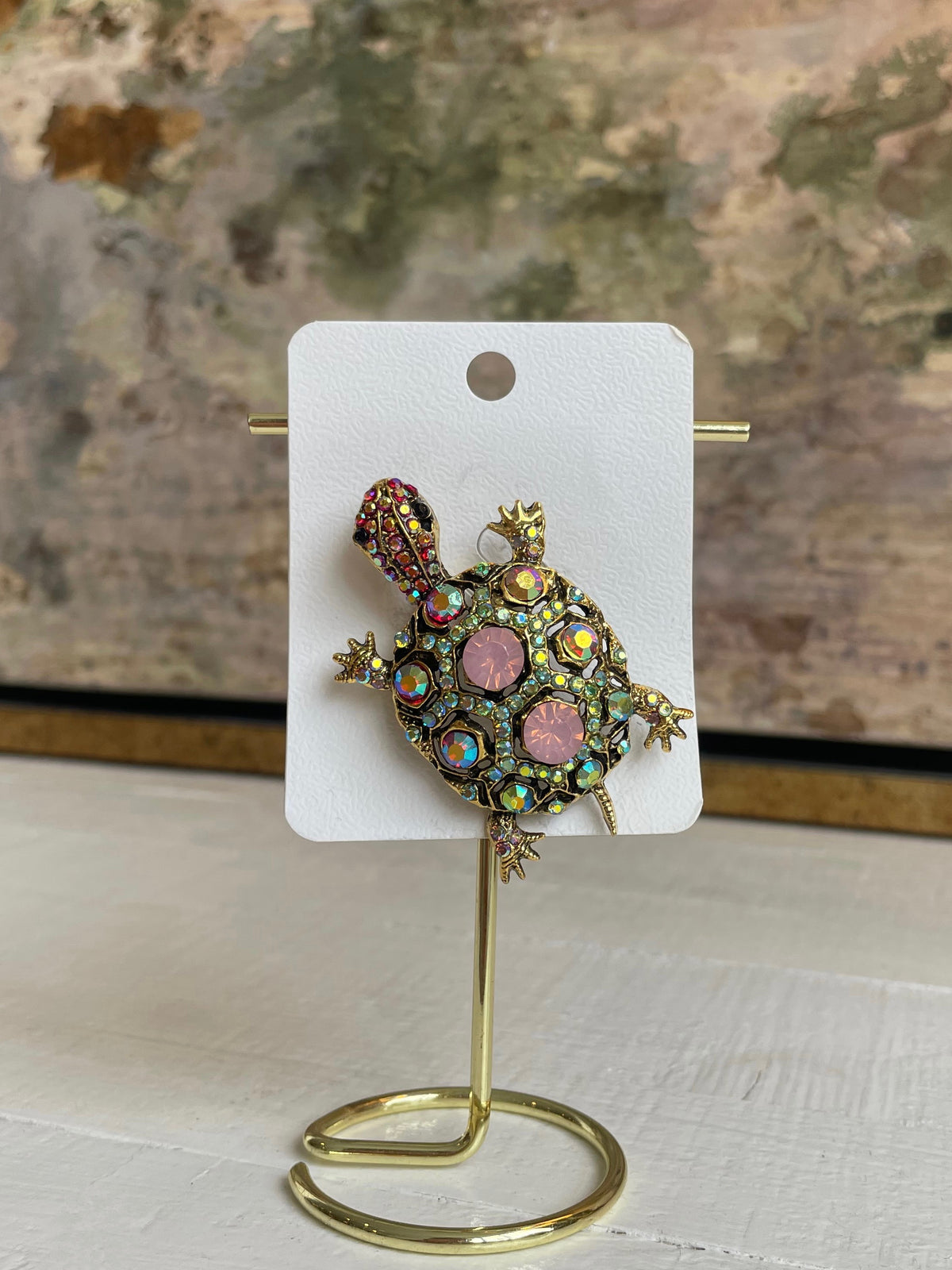 Wildlife Rhinestone Brooches