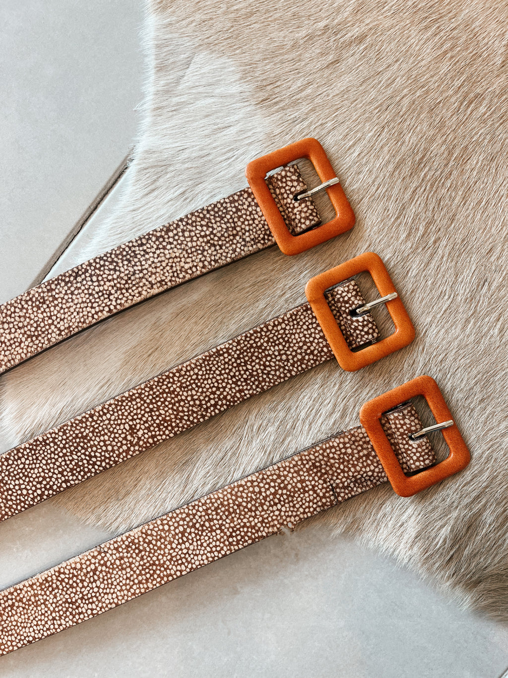 Raina Genuine Leather Belt