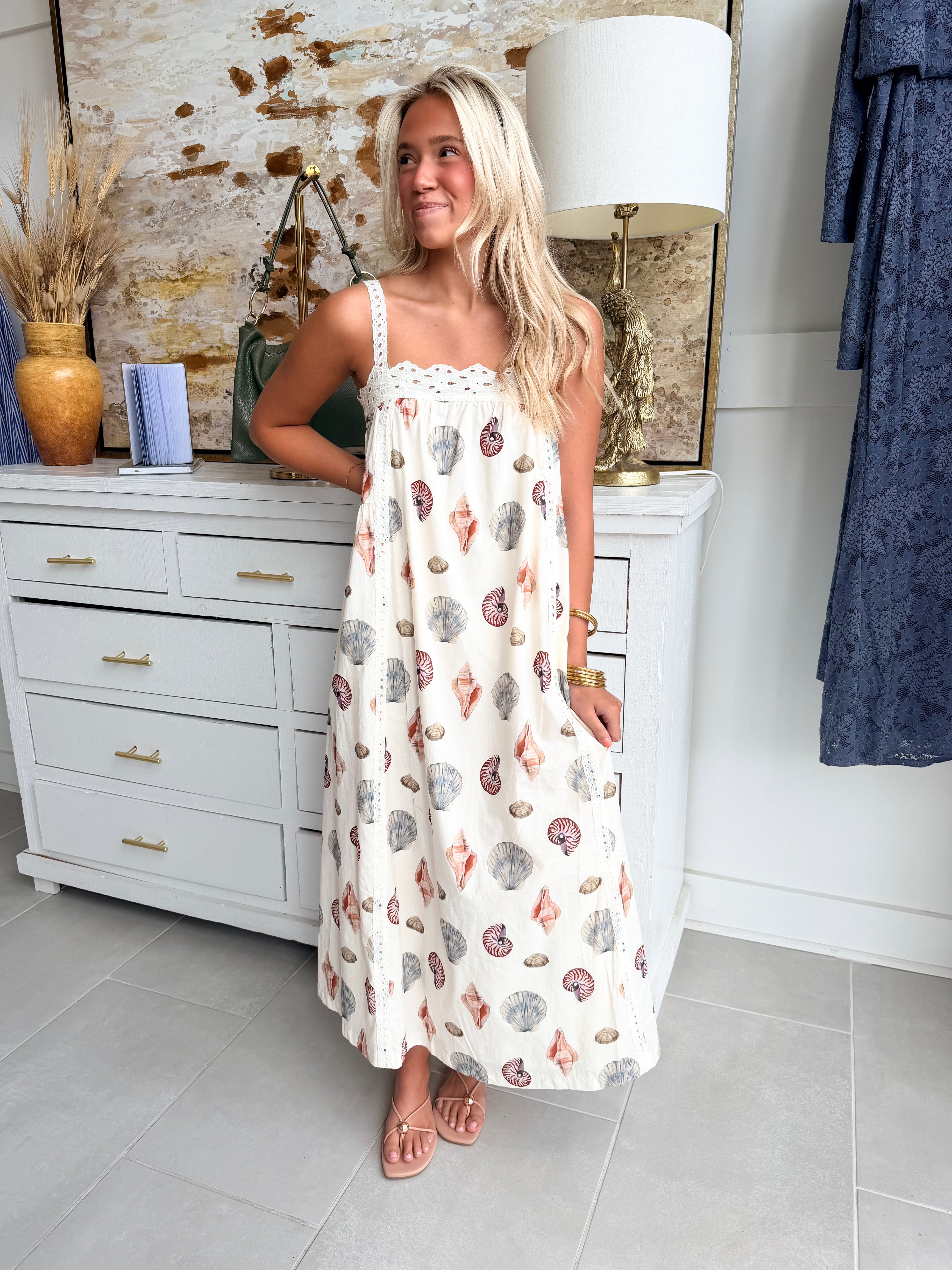 Seashell Serenade Dress