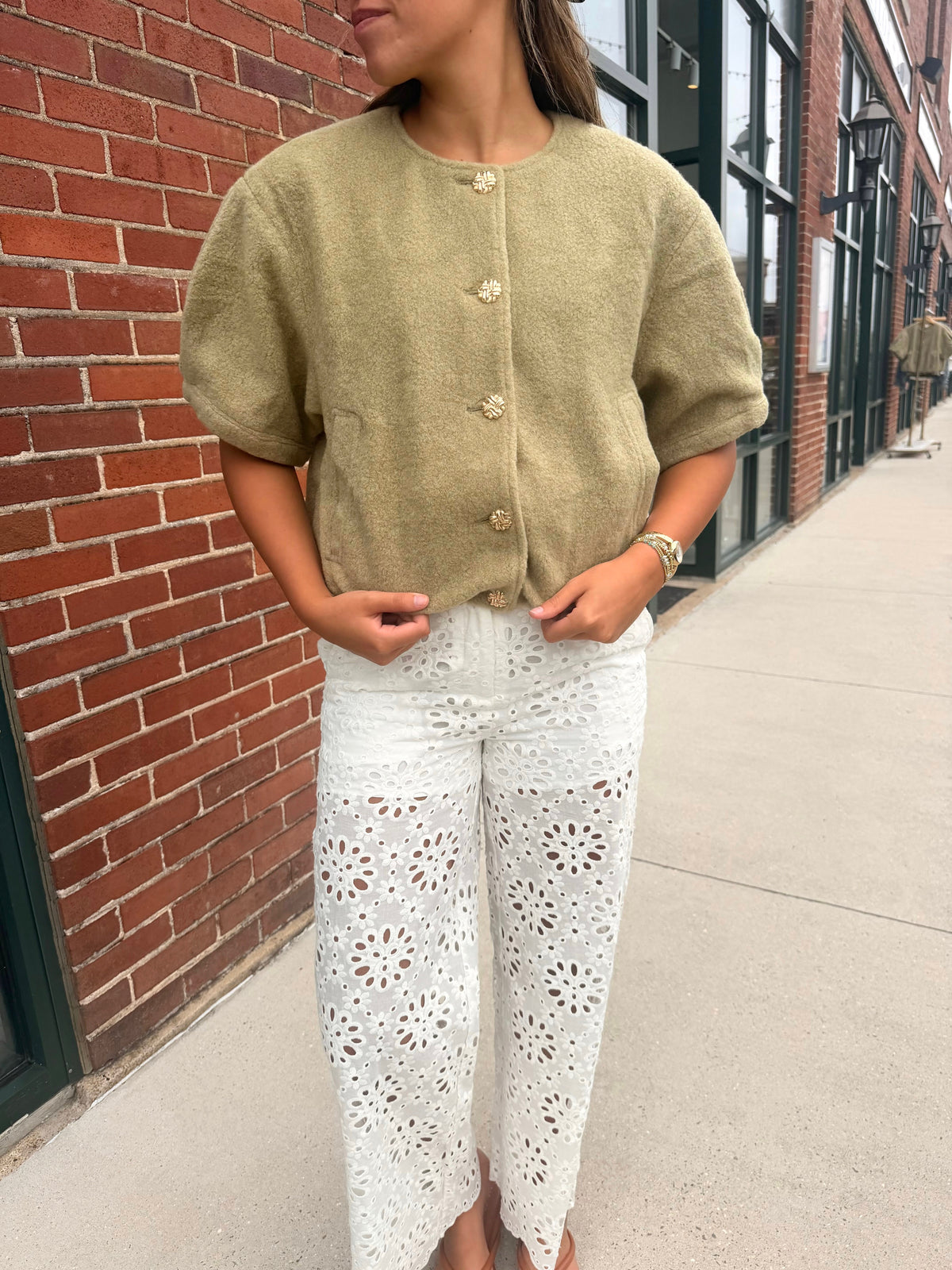 Daniella Bomber Top