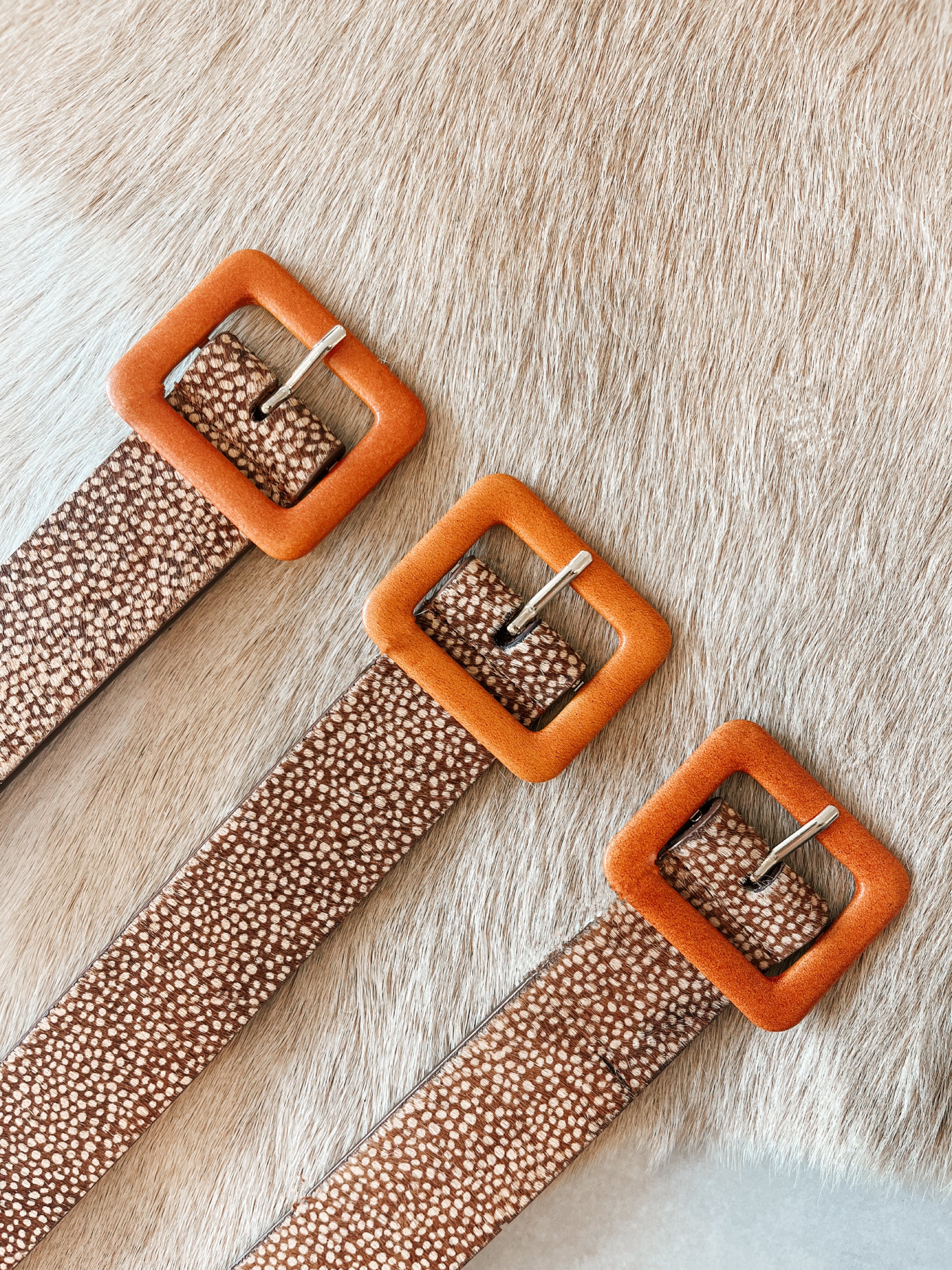 Raina Genuine Leather Belt