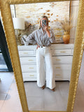 Ivory Nine Denim Jeans