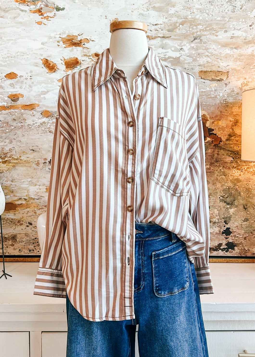 Needing Change Button Up