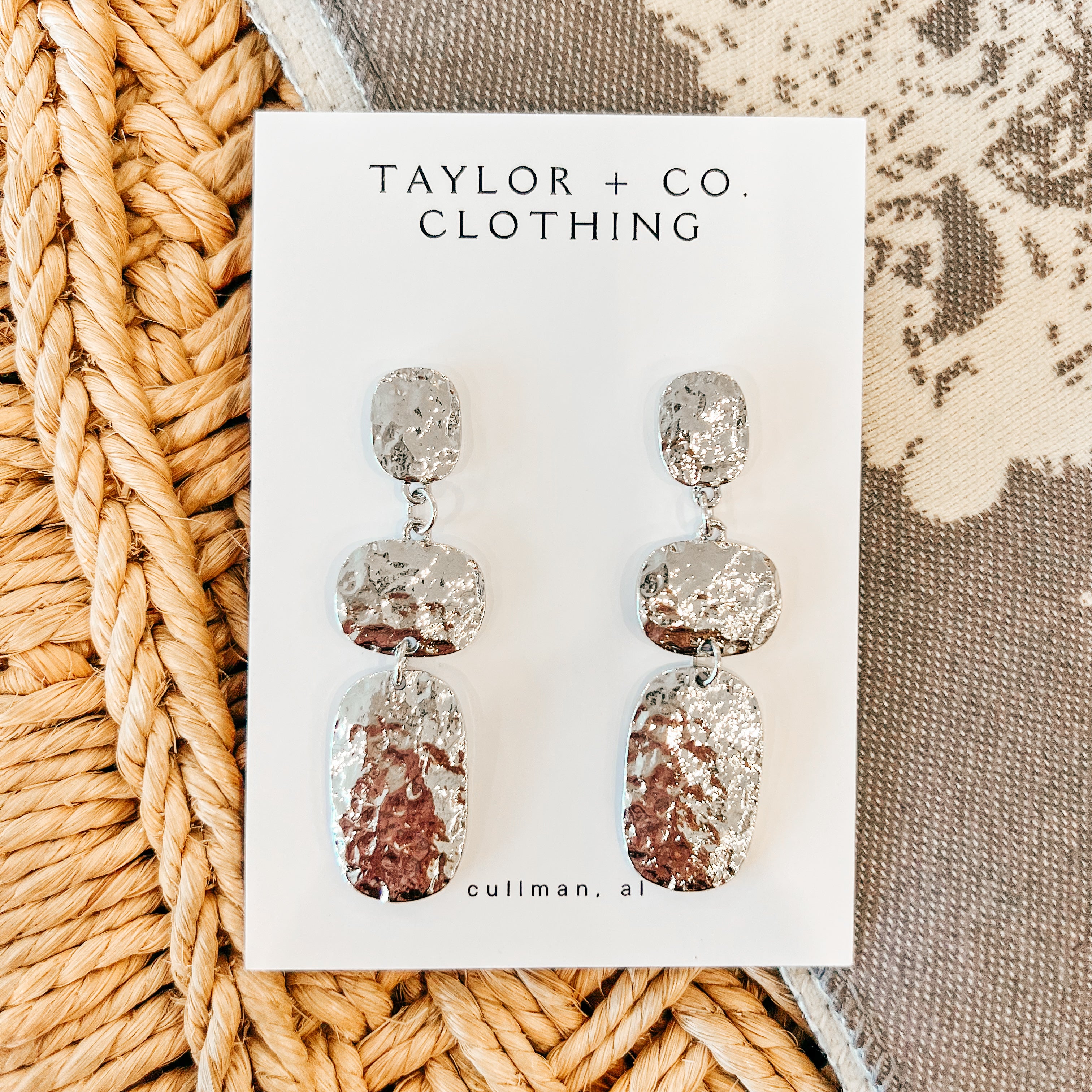 Allie Silver Earrings