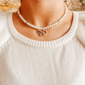 Pearl Bow Necklace