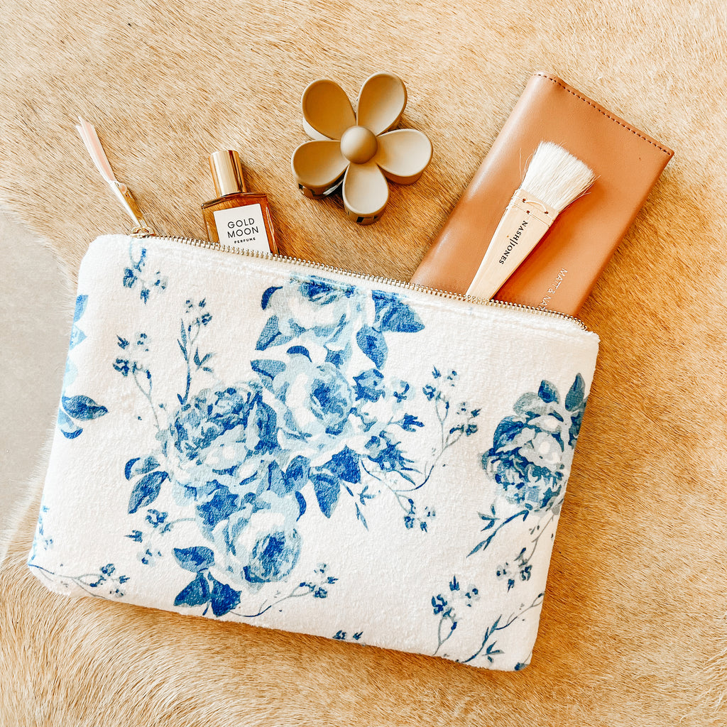 Floral Zip Pouch