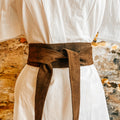 Suede Wrap Belt