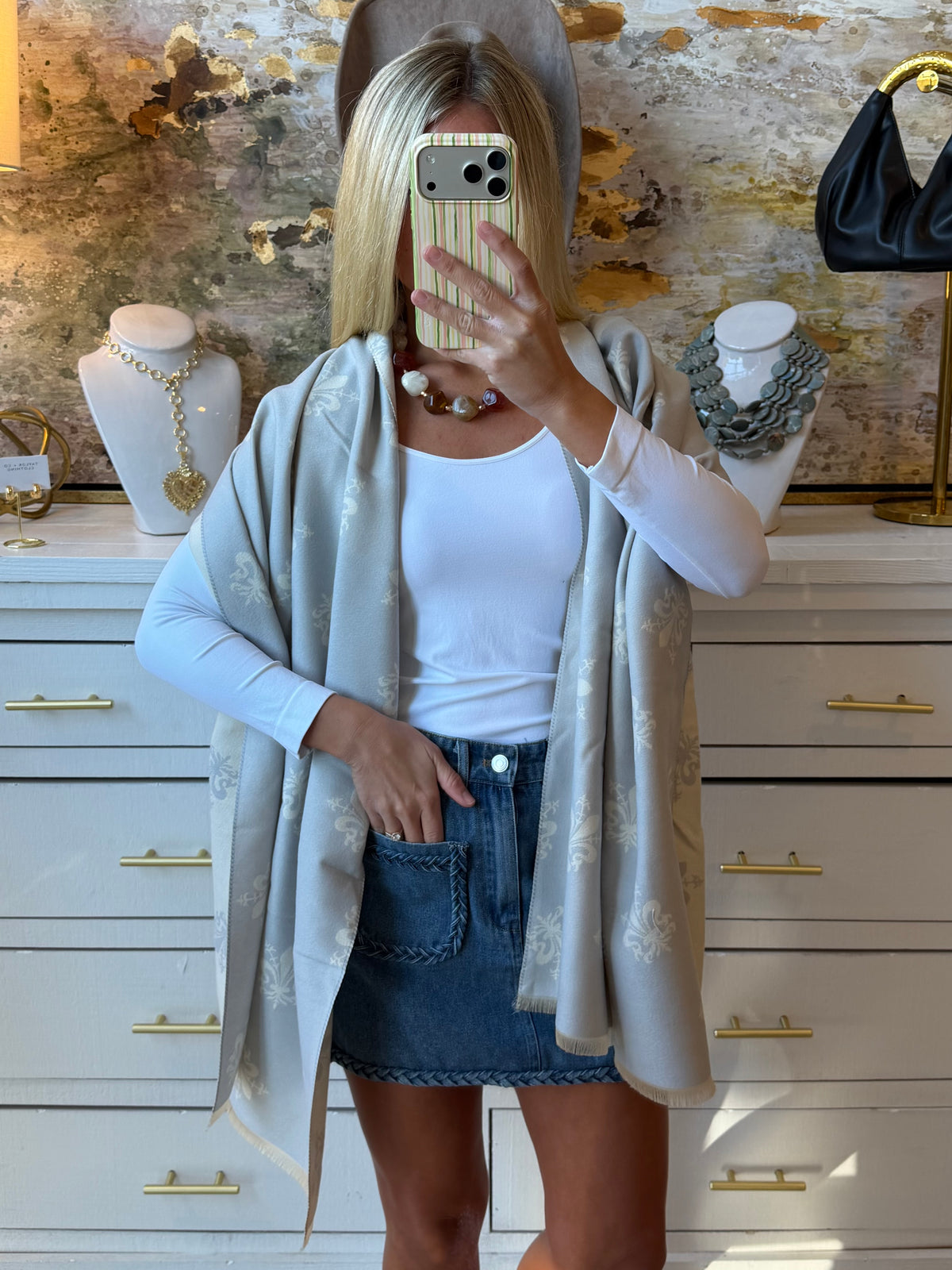 Snowfall Shawl/Scarf