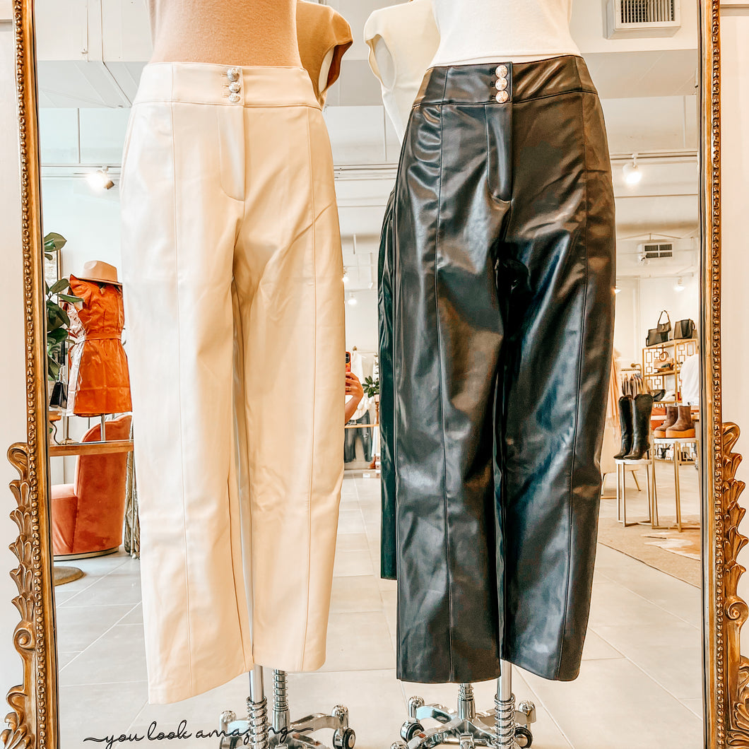 Carraway Leather Pants