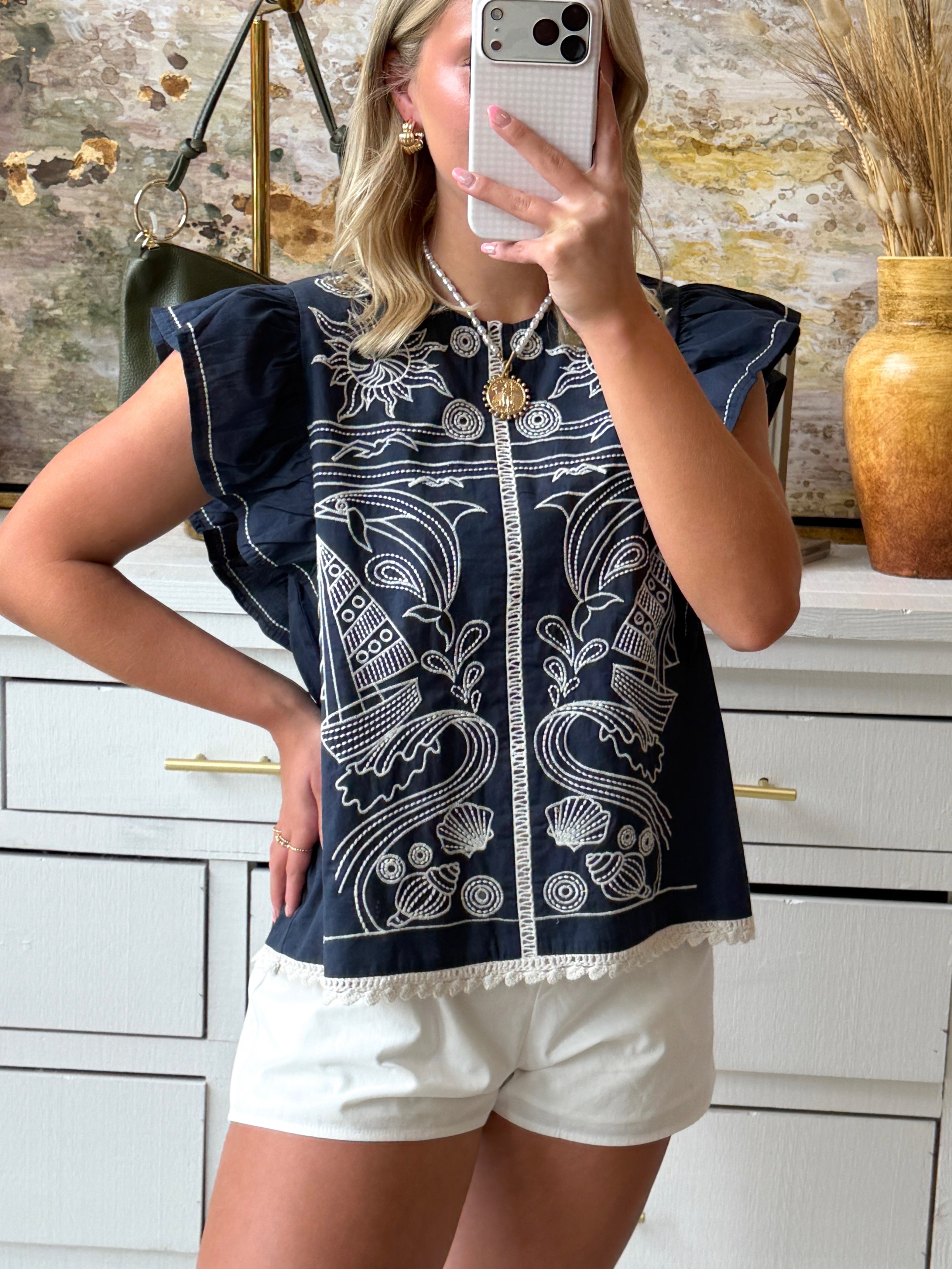 Seashell Tread Blouse