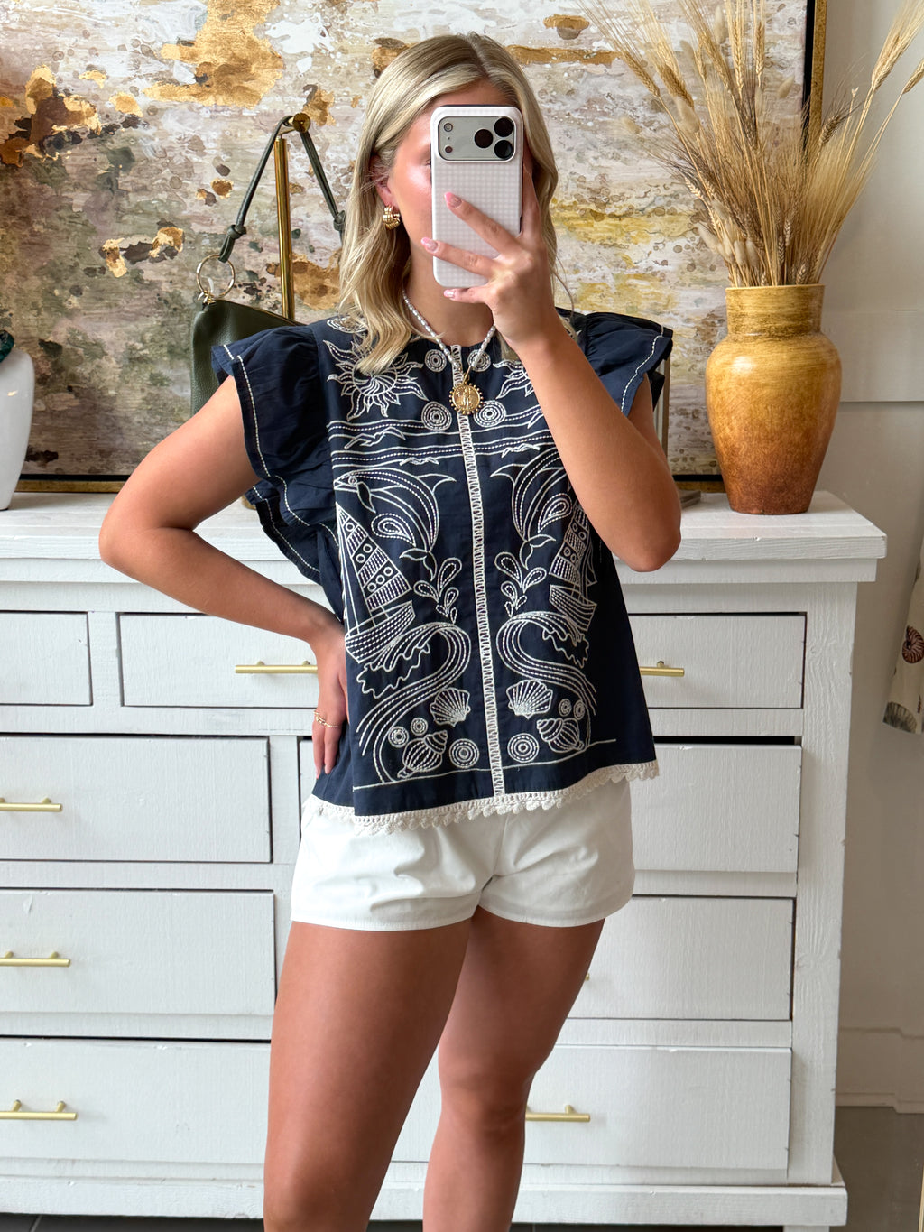 Seashell Tread Blouse