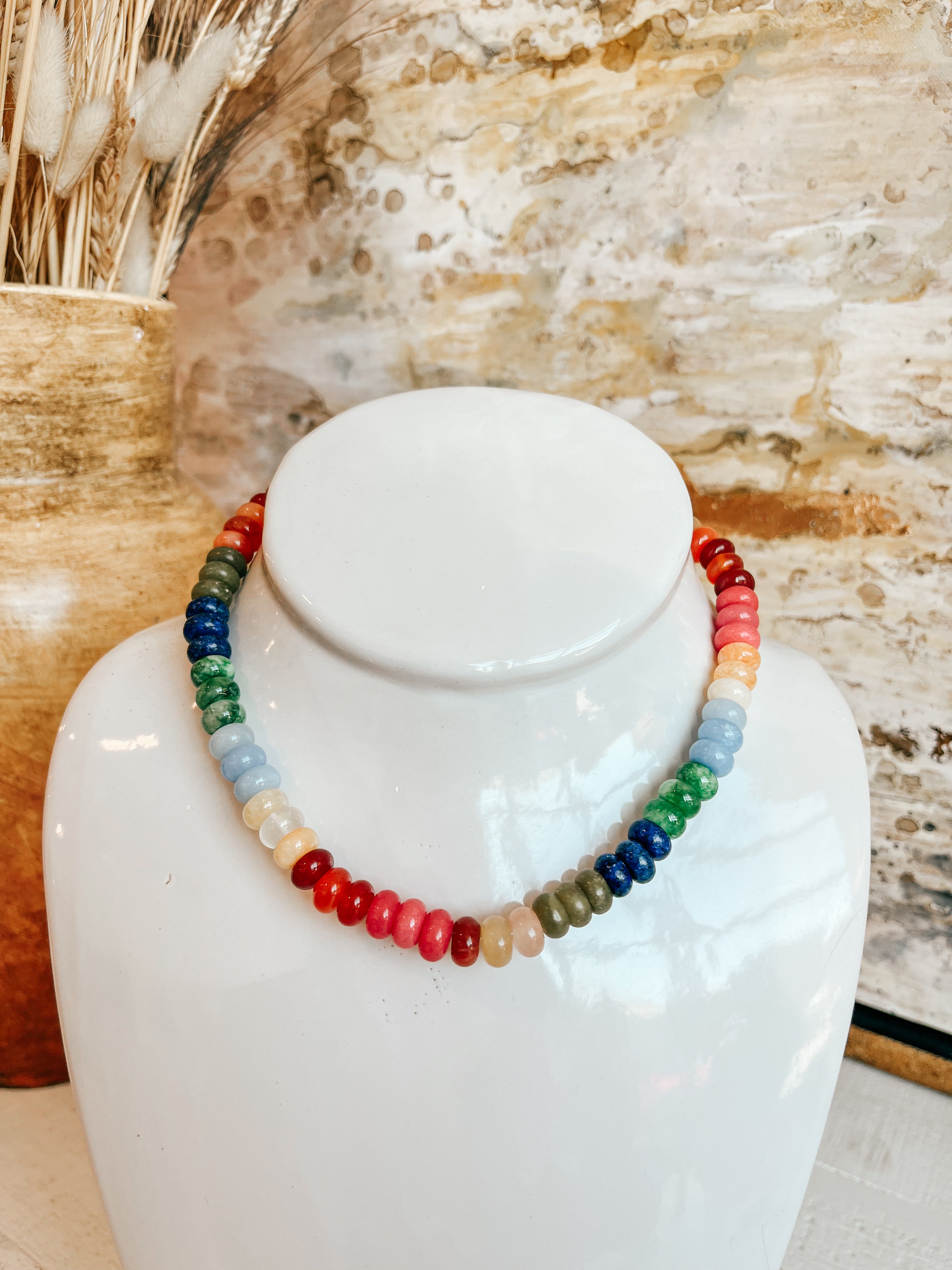 Gemstone Garden Necklace