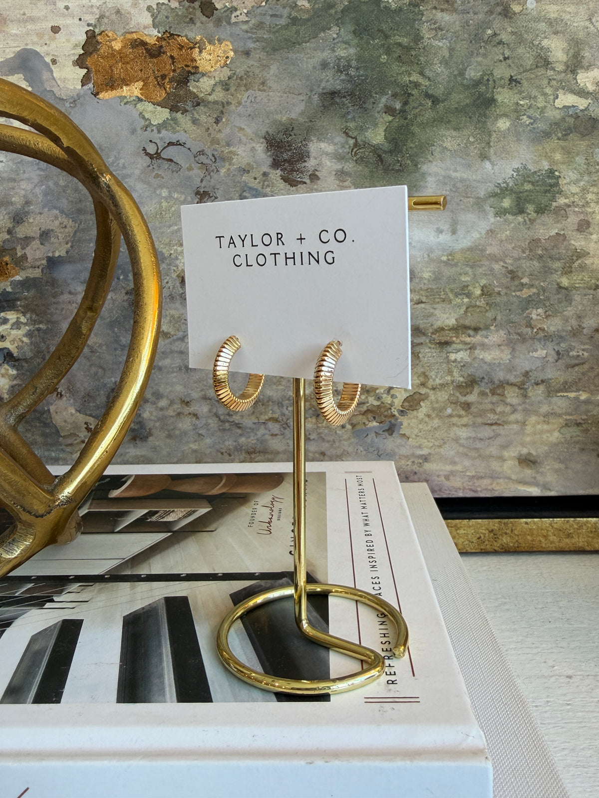 Golden Haze Earrings