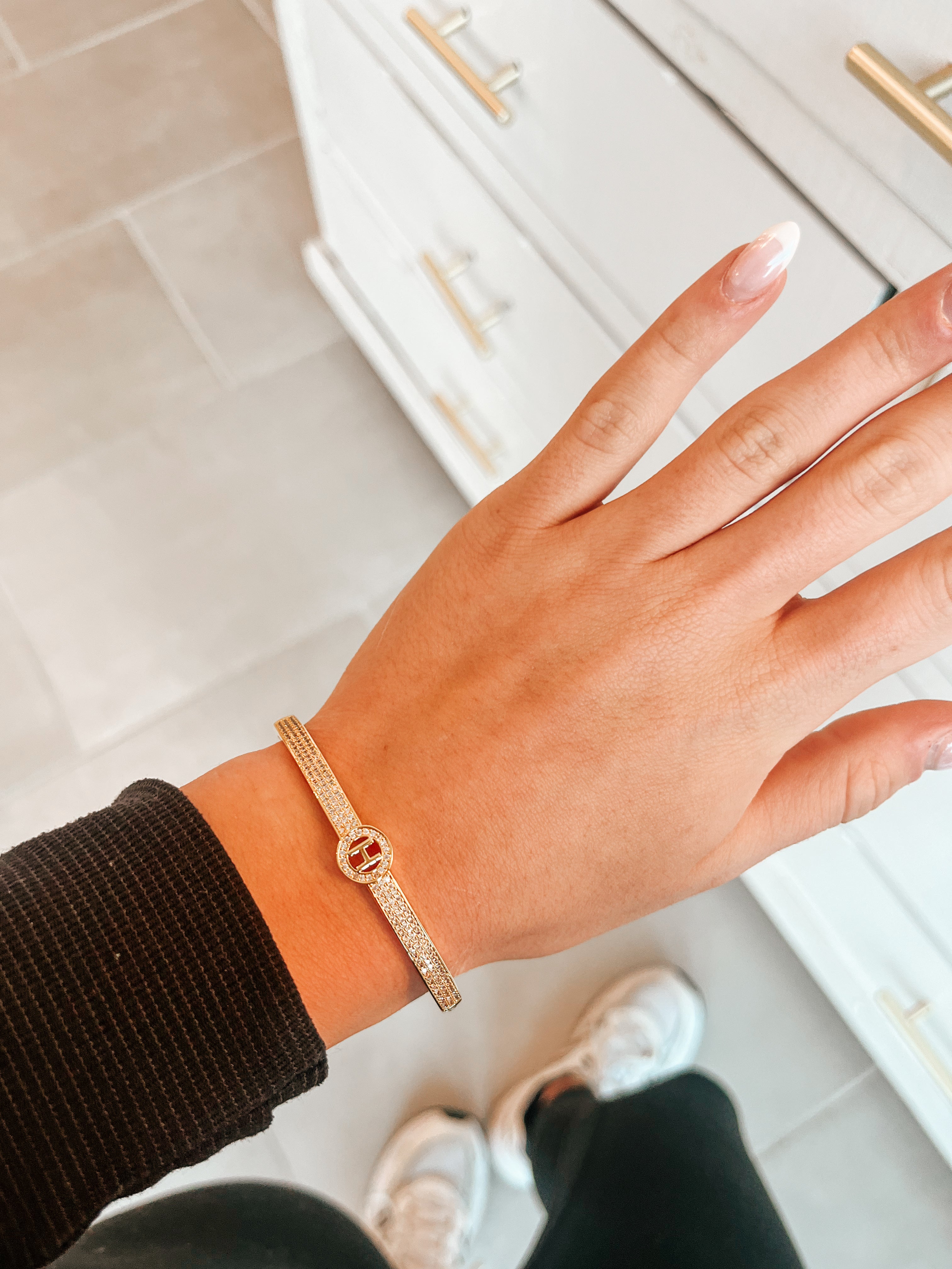 Eternity Hinge Bracelet