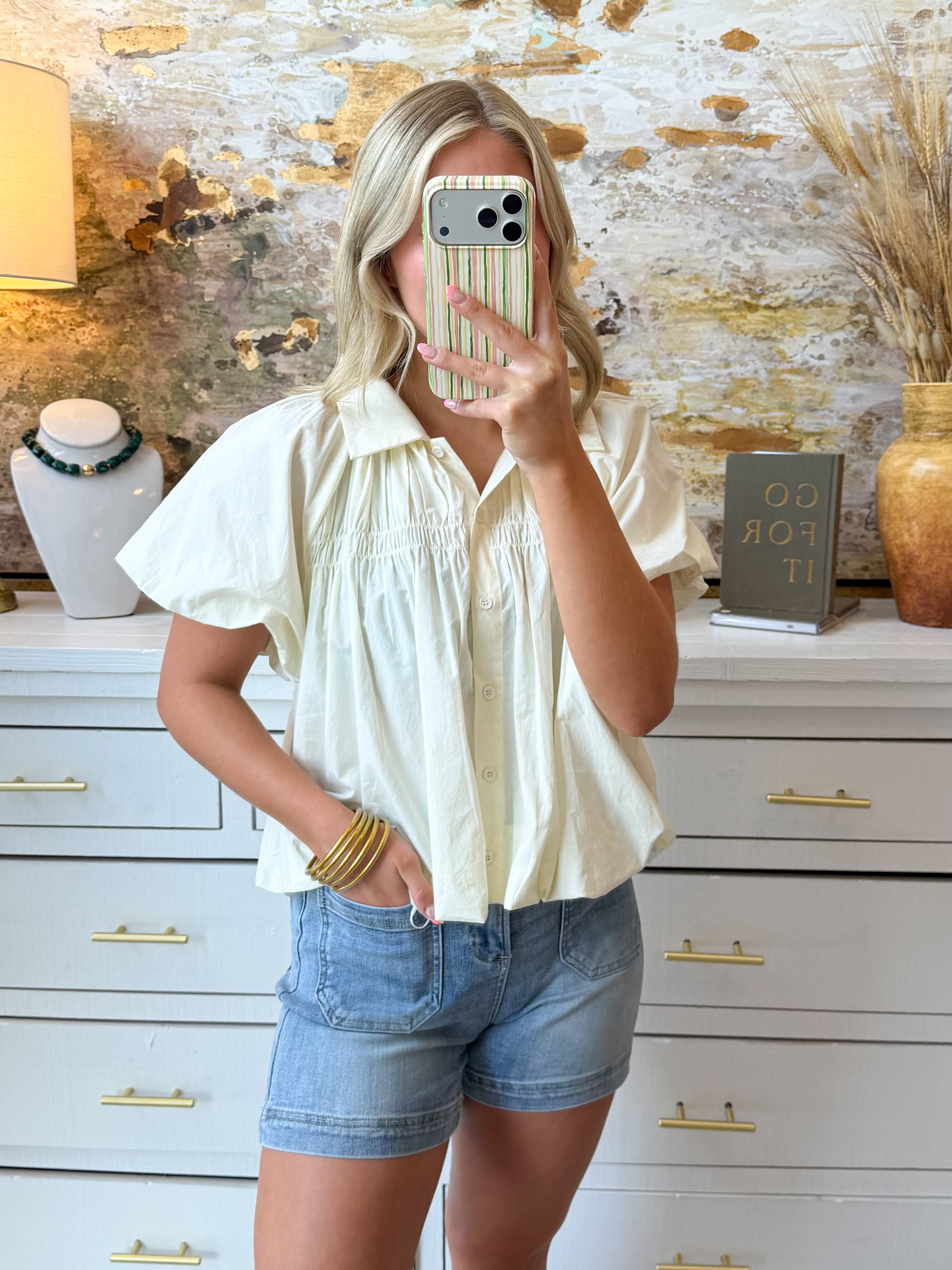Moving Away Blouse