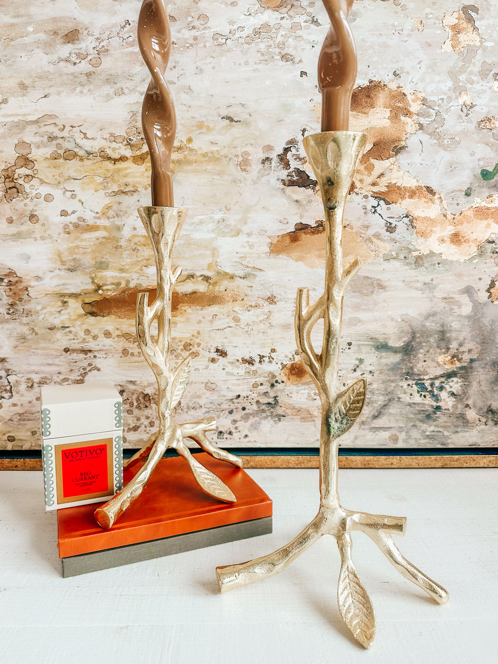 Branch Candlestick Holders