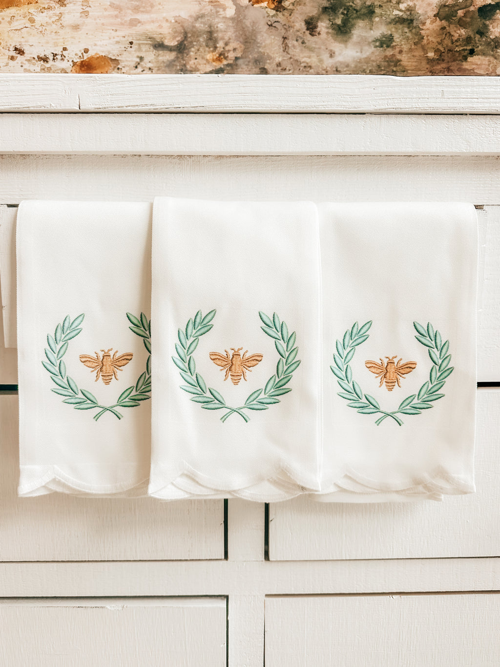 French Bee Tea Towel