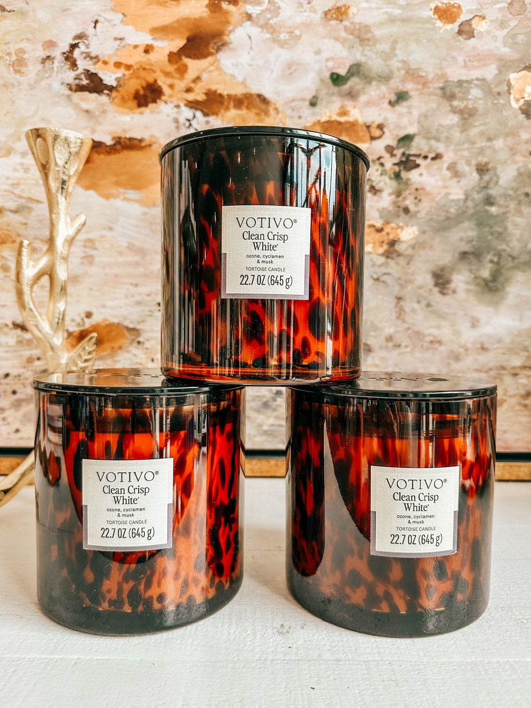 Votivo Clean Crisp White Candle