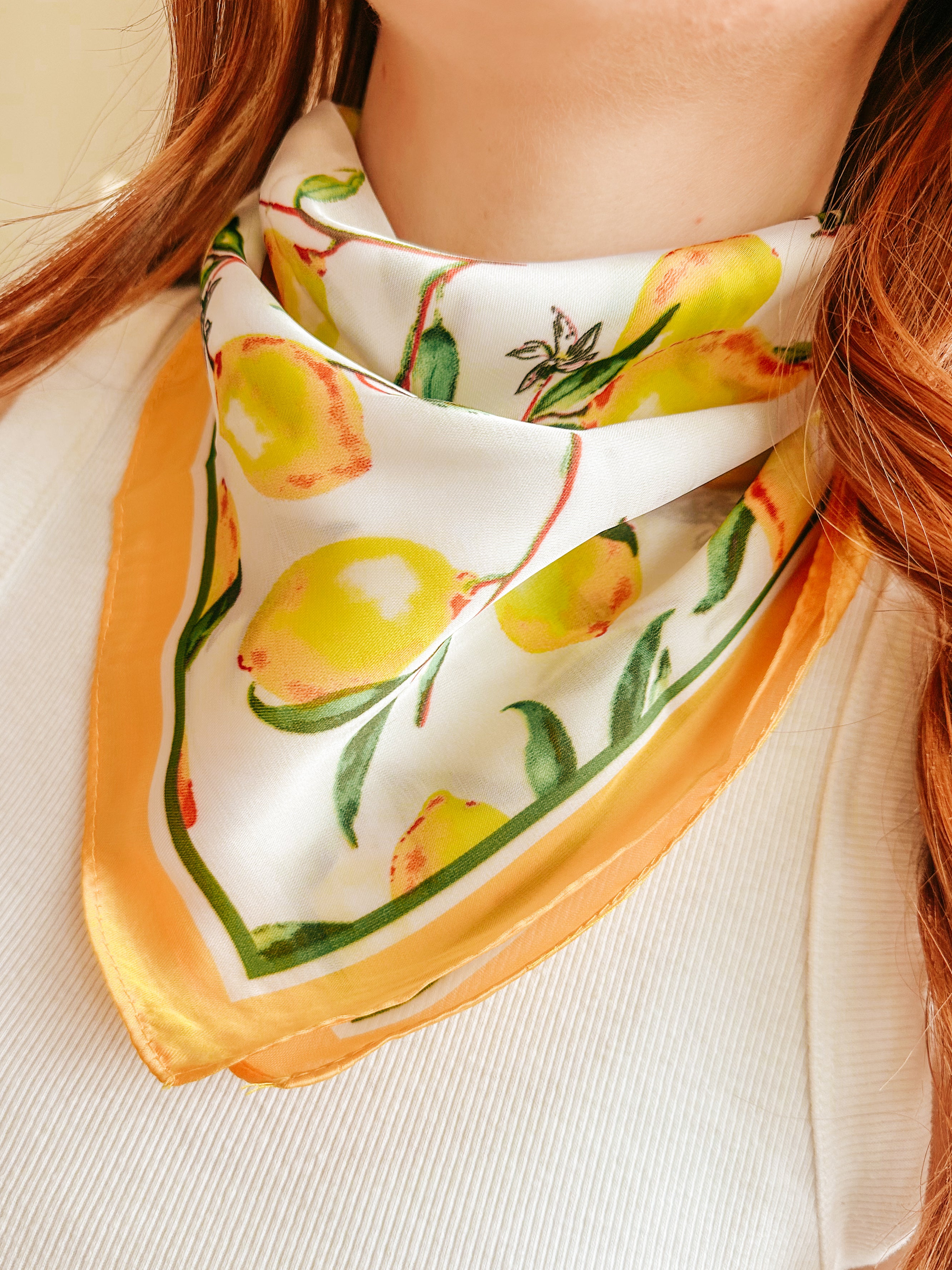 Picking Lemons Scarf