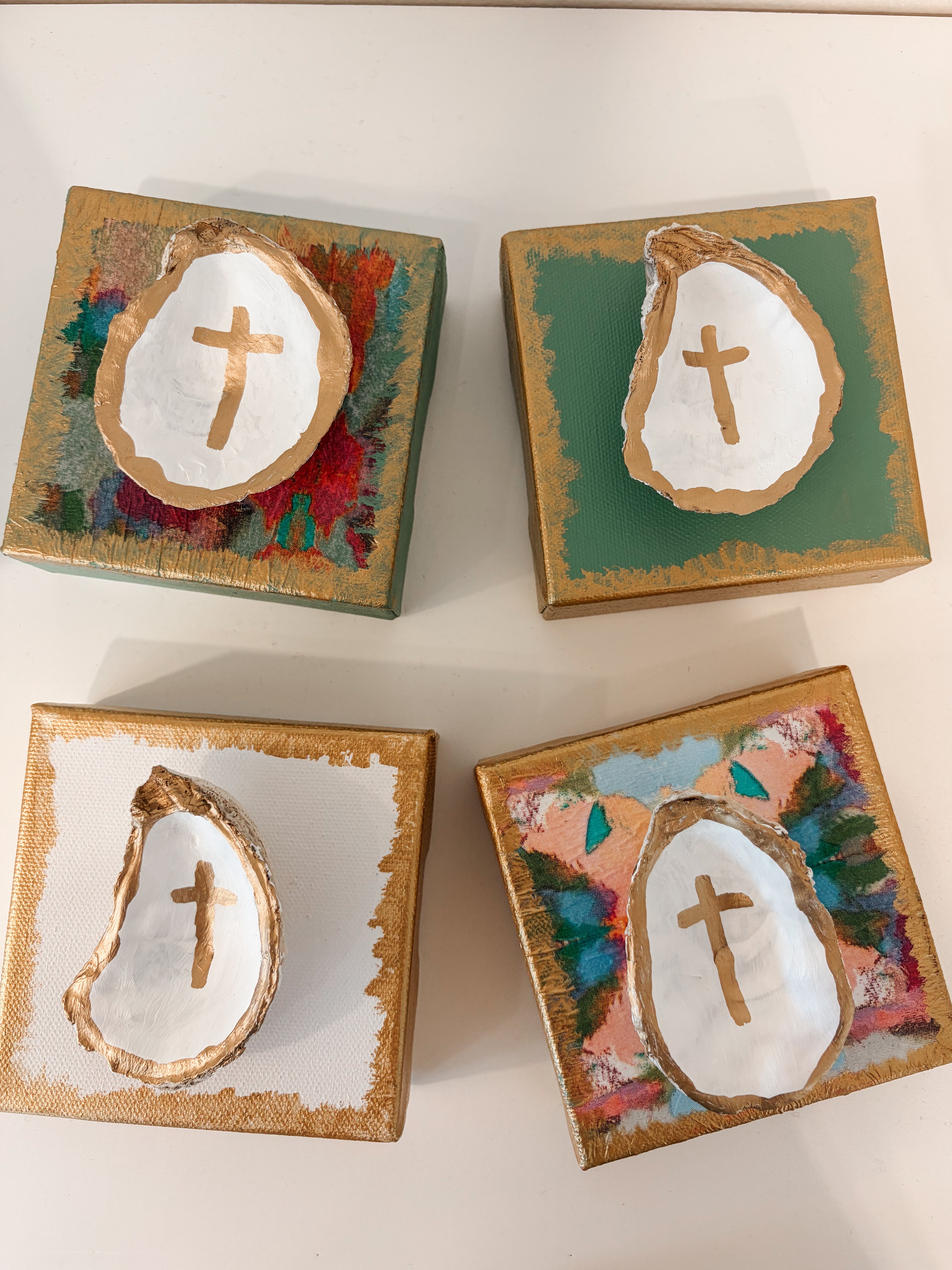 Handmade Oyster Art