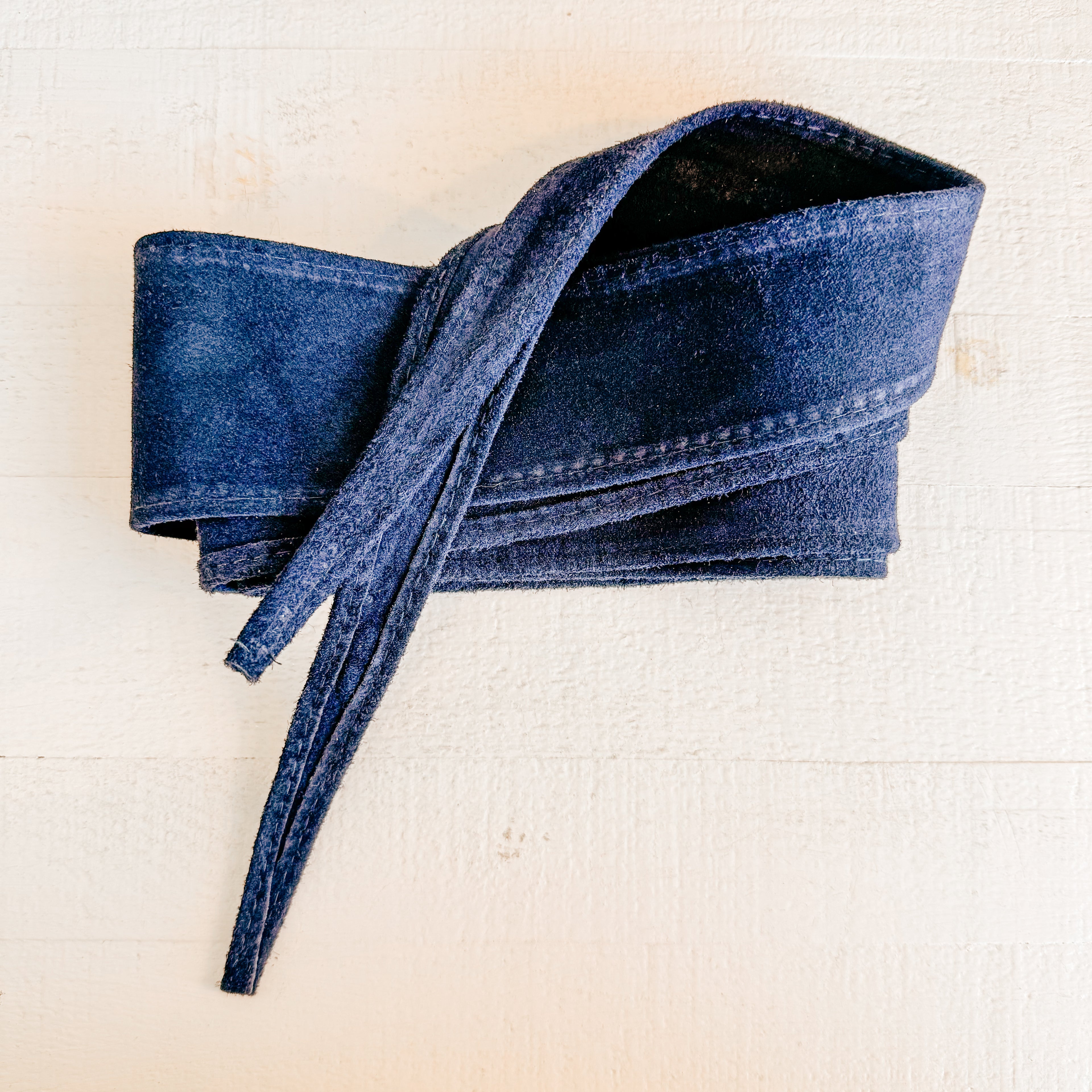 Suede Wrap Belt