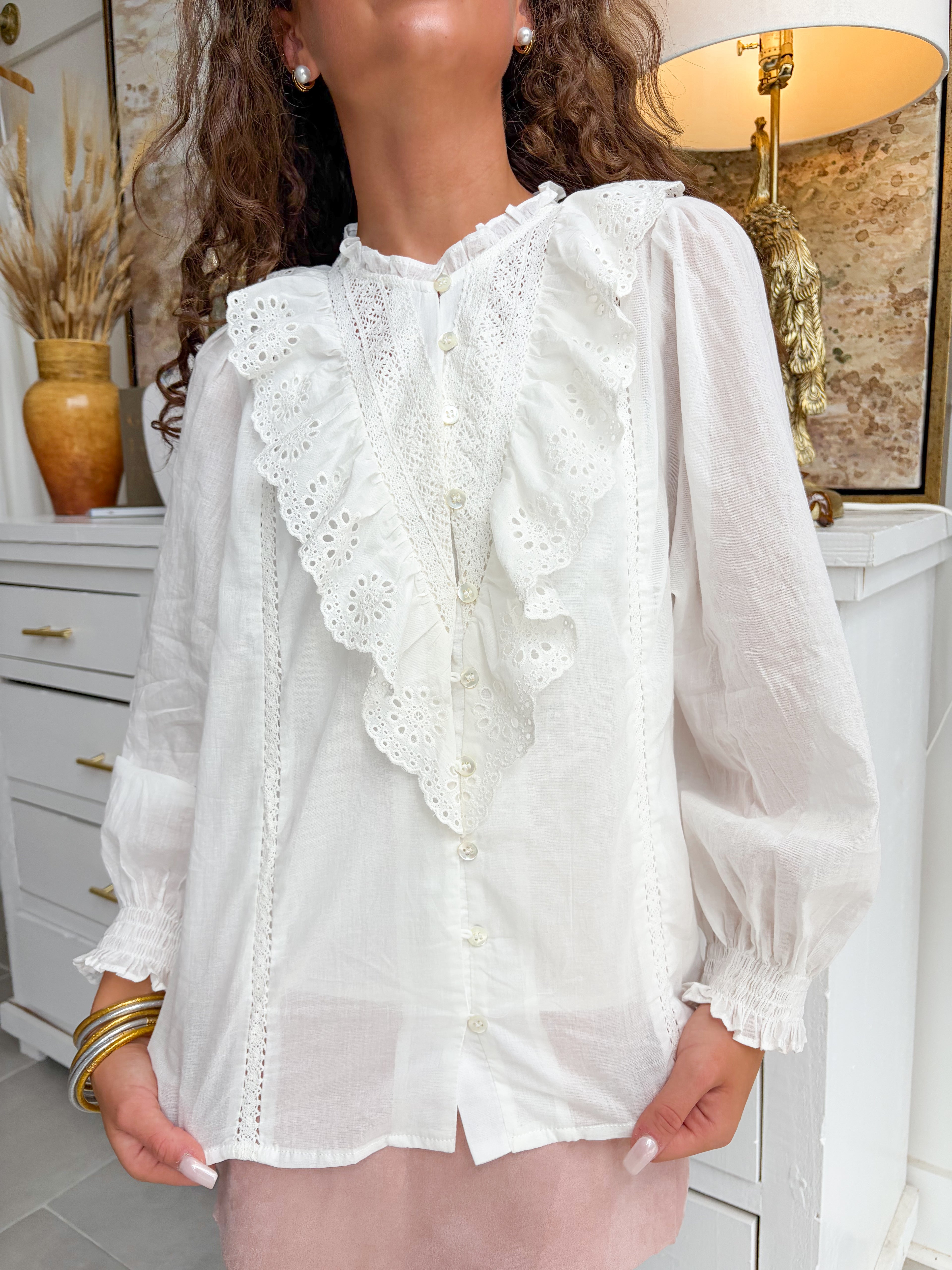 Whispering Lace Top