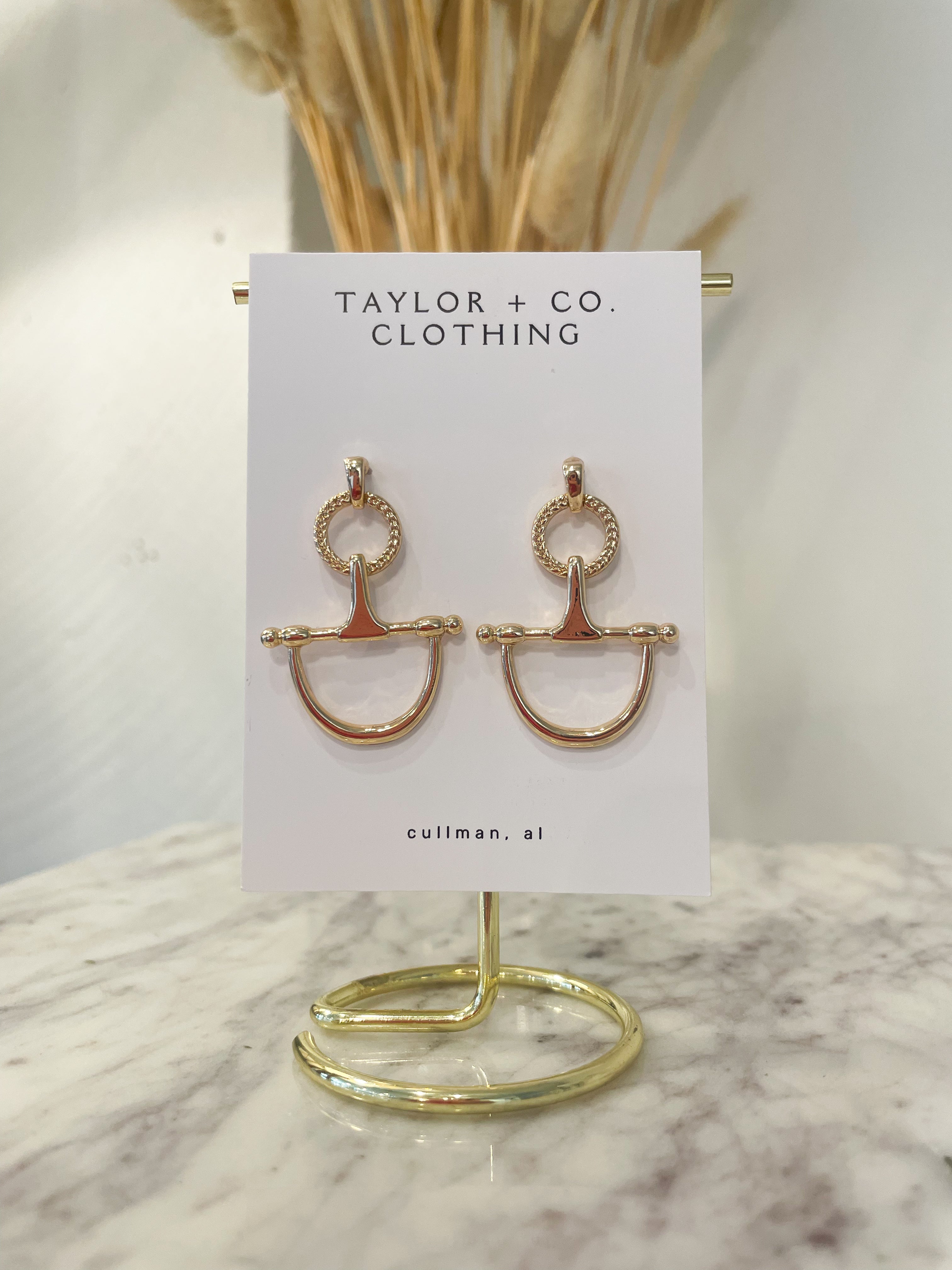The Anchored Earrings