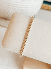Load image into Gallery viewer, 4/2/4mm Gold Filled Dimensions Bracelet
