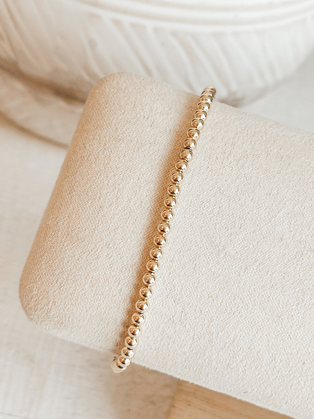 3mm Gold Filled Karma Bracelet