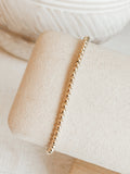 3mm Gold Filled Karma Bracelet