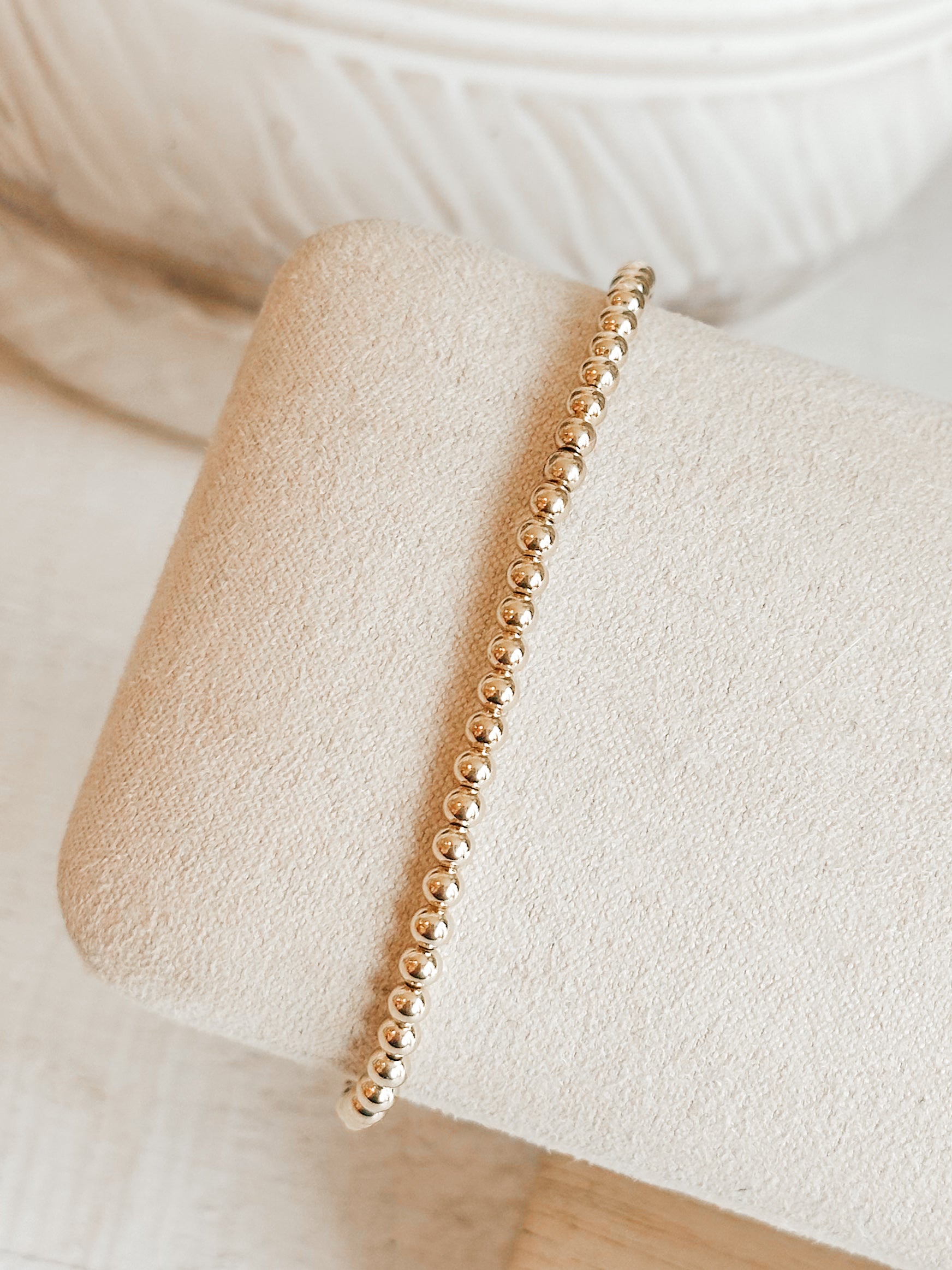 3mm Gold Filled Karma Bracelet
