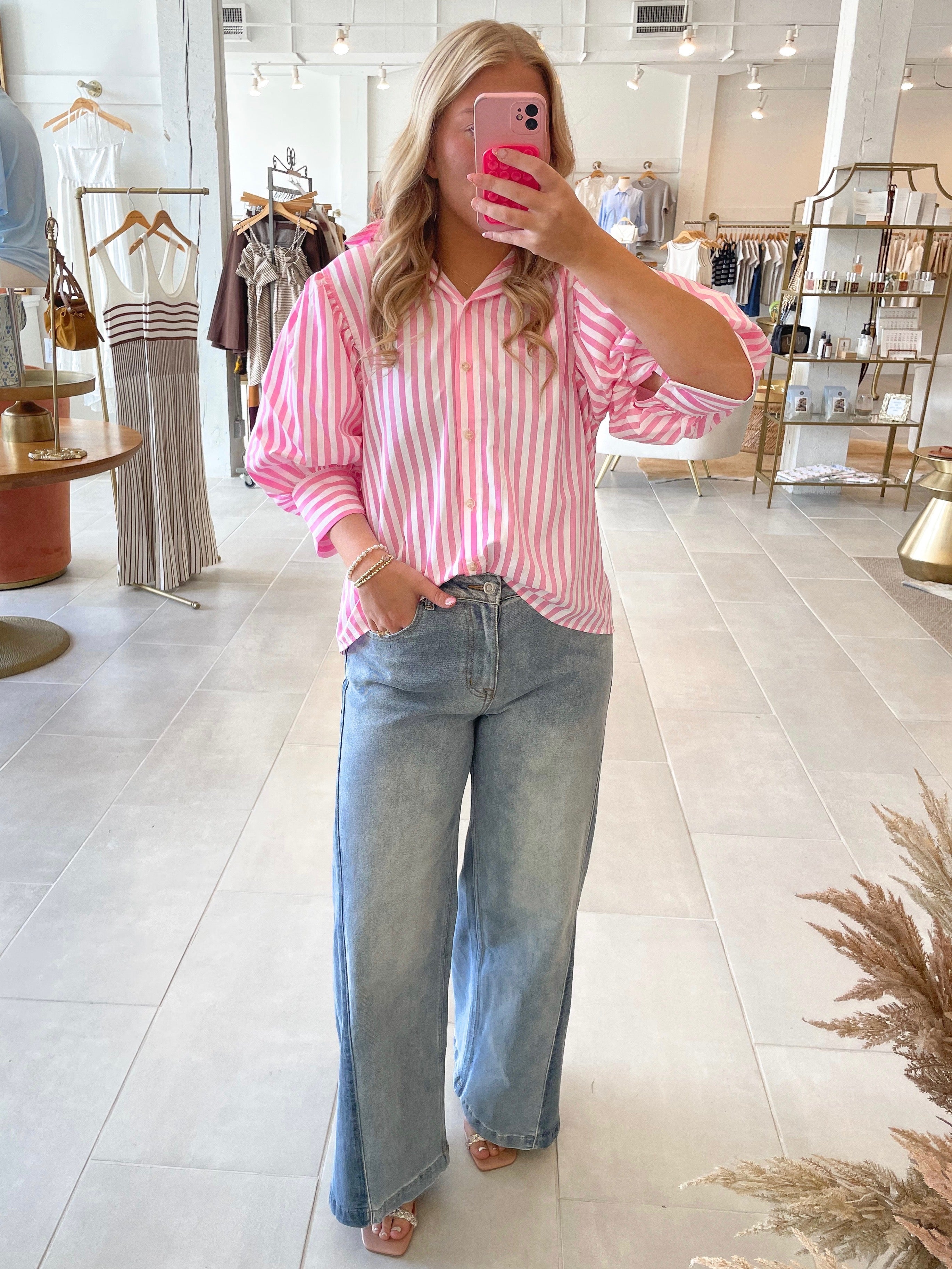 Strawberry Stripe Shirt