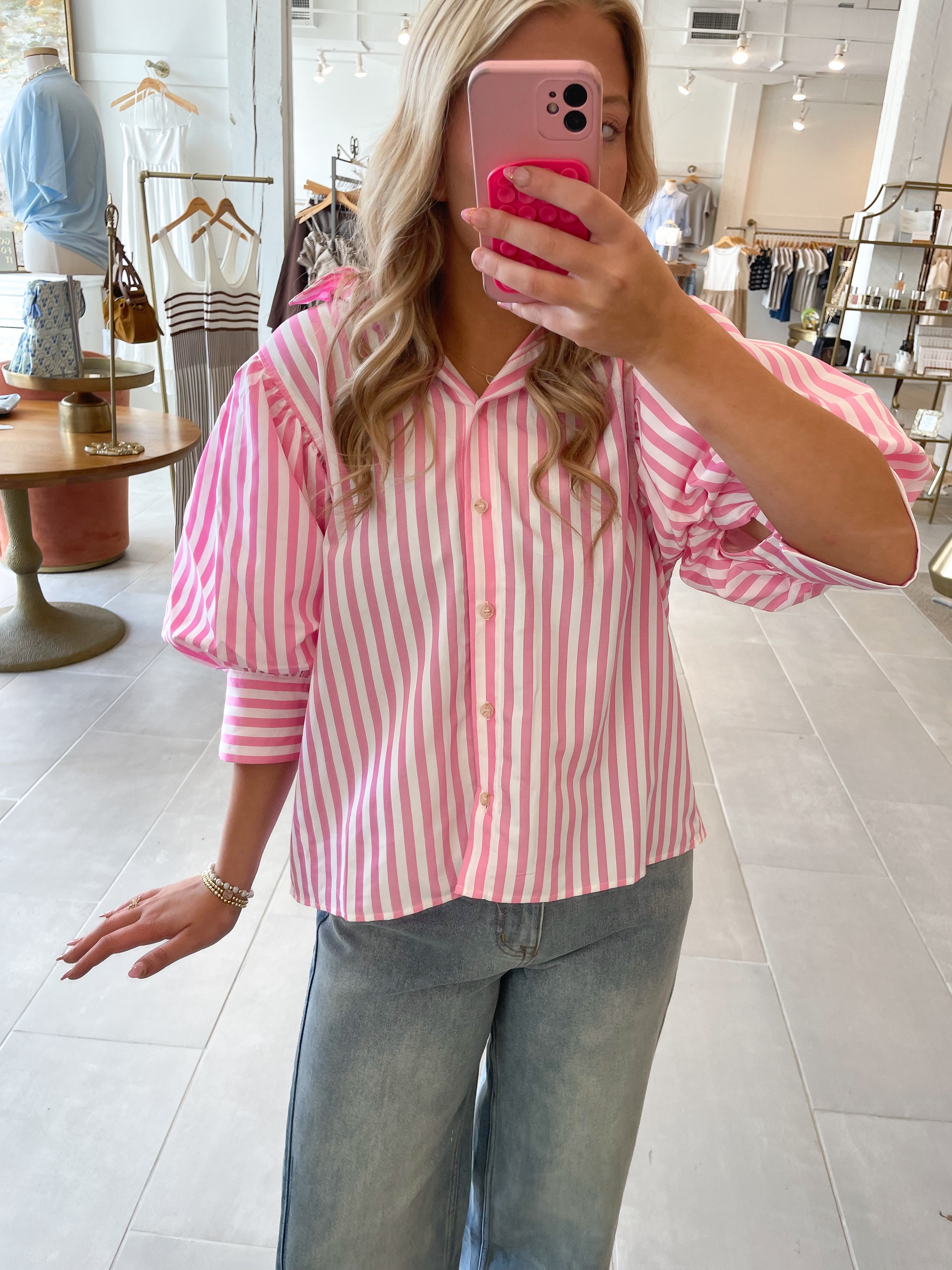 Strawberry Stripe Shirt