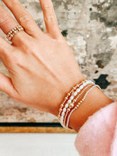 Load image into Gallery viewer, Hamptons Mix Collection Gold/Sterling Bracelet
