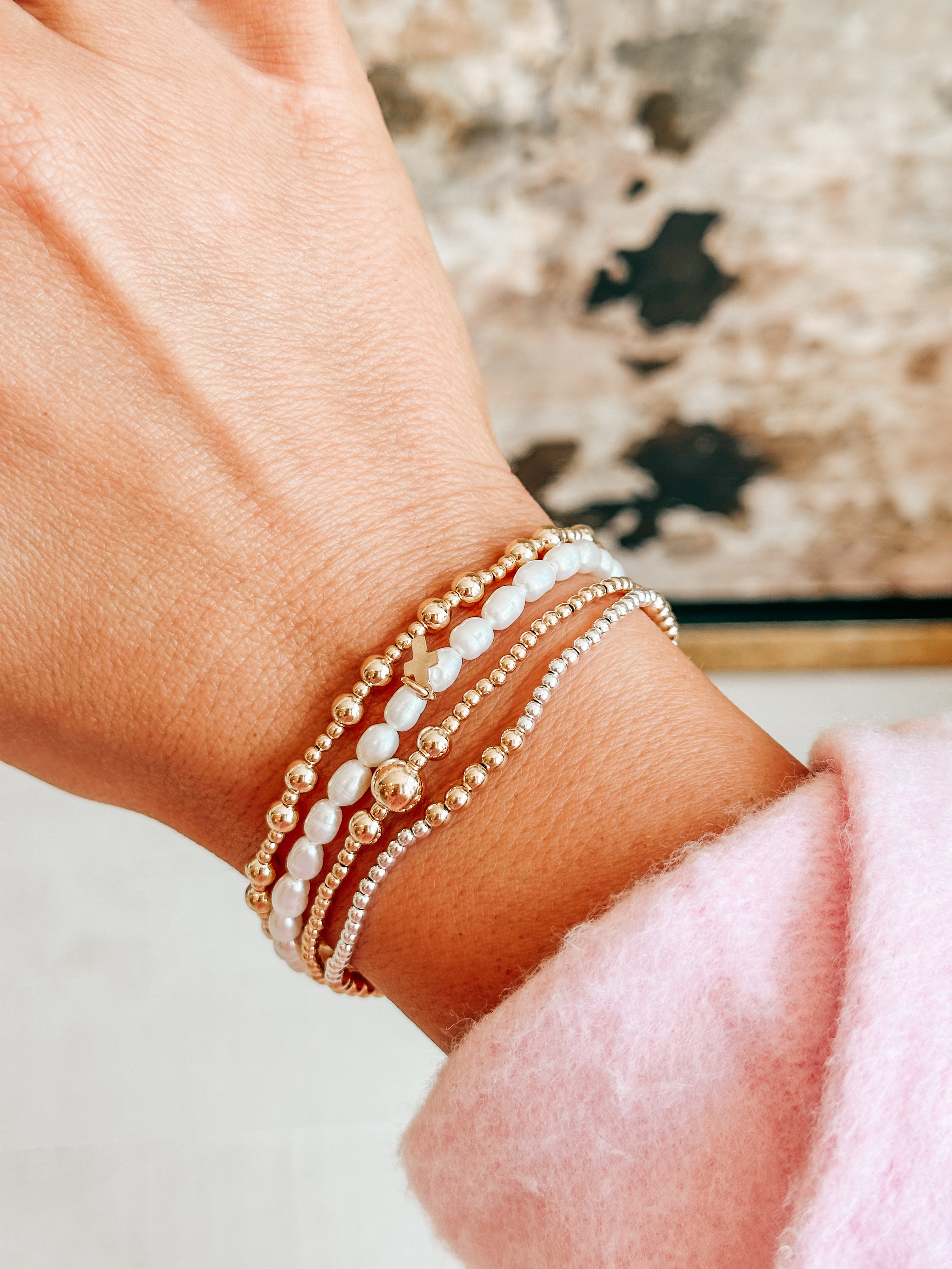 Hamptons Mix Collection Gold/Sterling Bracelet
