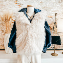 Load image into Gallery viewer, Catching Snowflakes Fur Vest
