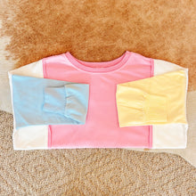 Load image into Gallery viewer, Pretty In Pastels Sweatshirt
