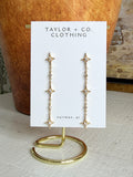 Nova Spark Drop Earrings