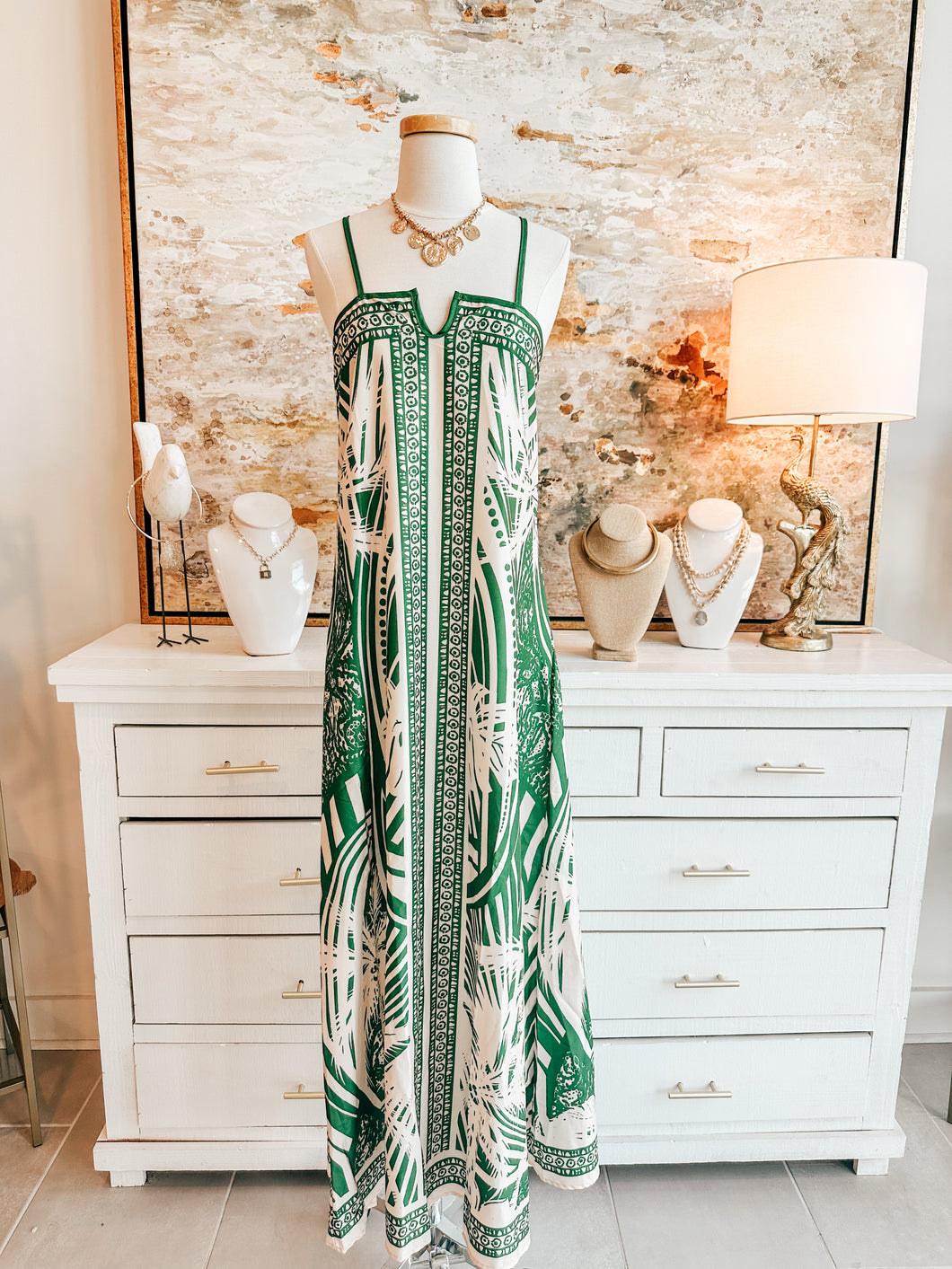 Alabaster Maxi Dress