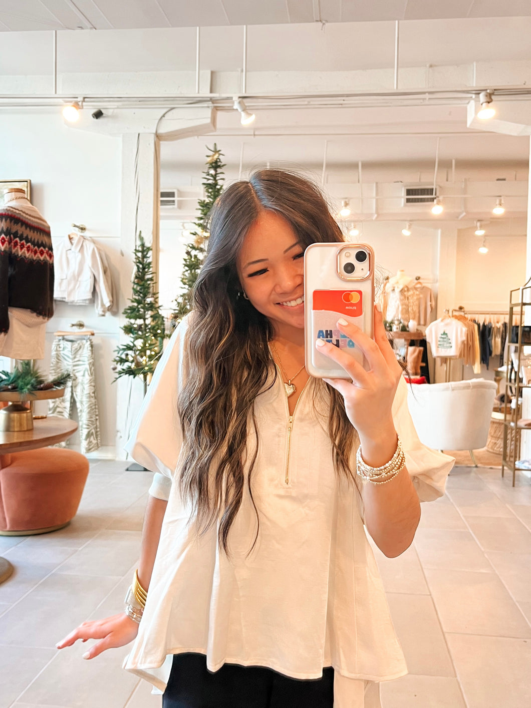 Glam Girl Quarter Zip