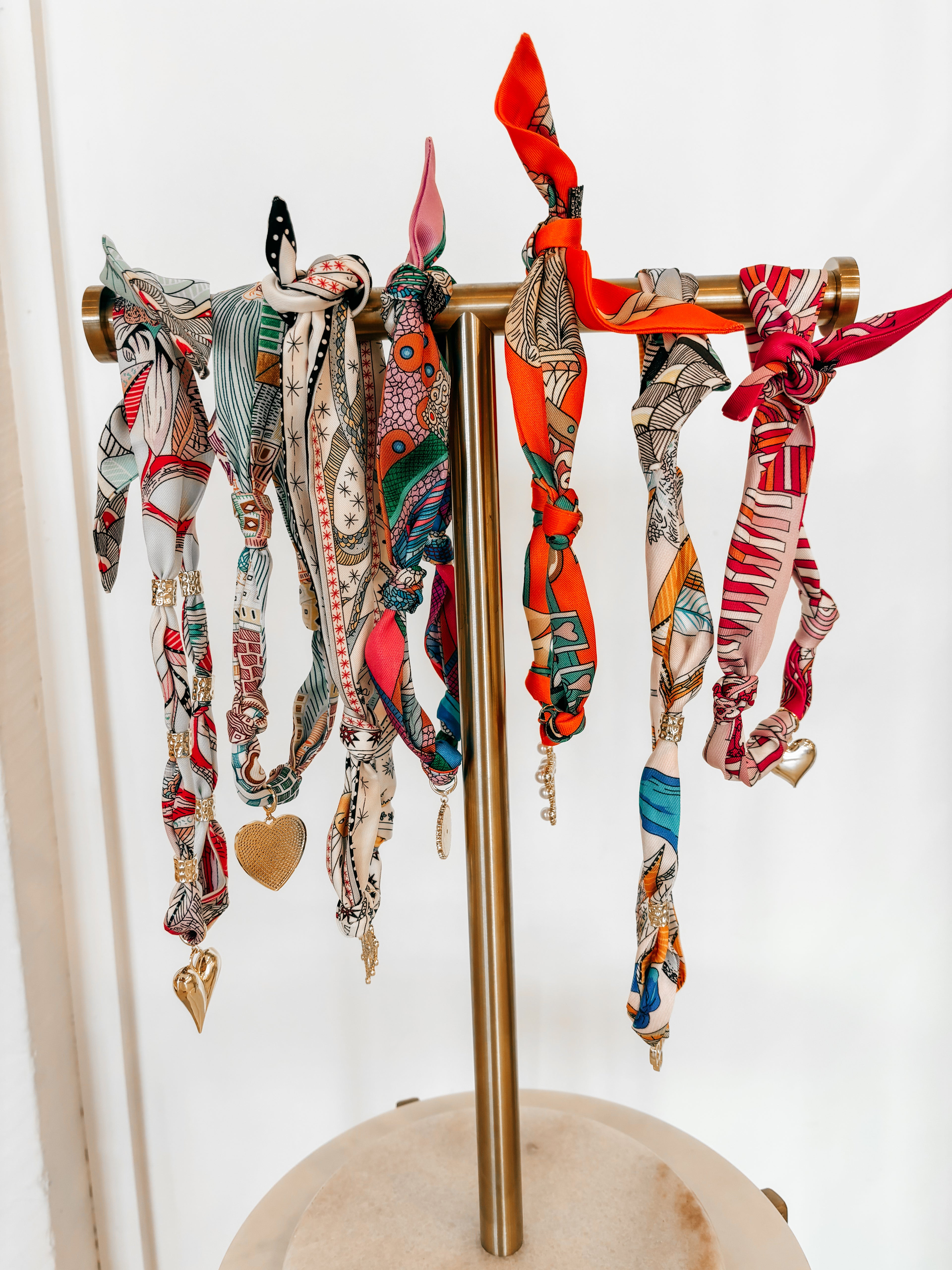 Rosalie Scarf Necklaces