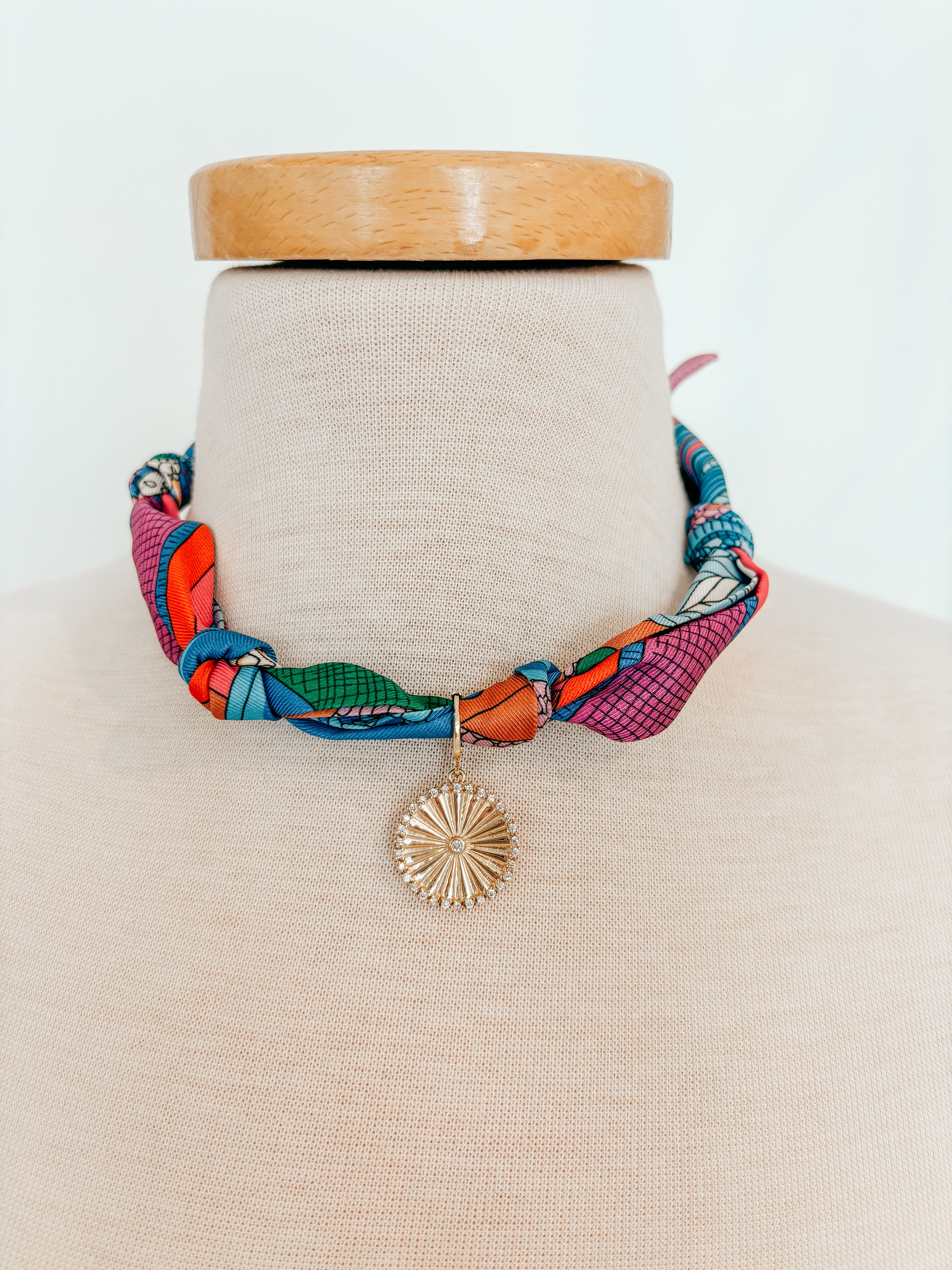 Rosalie Scarf Necklaces