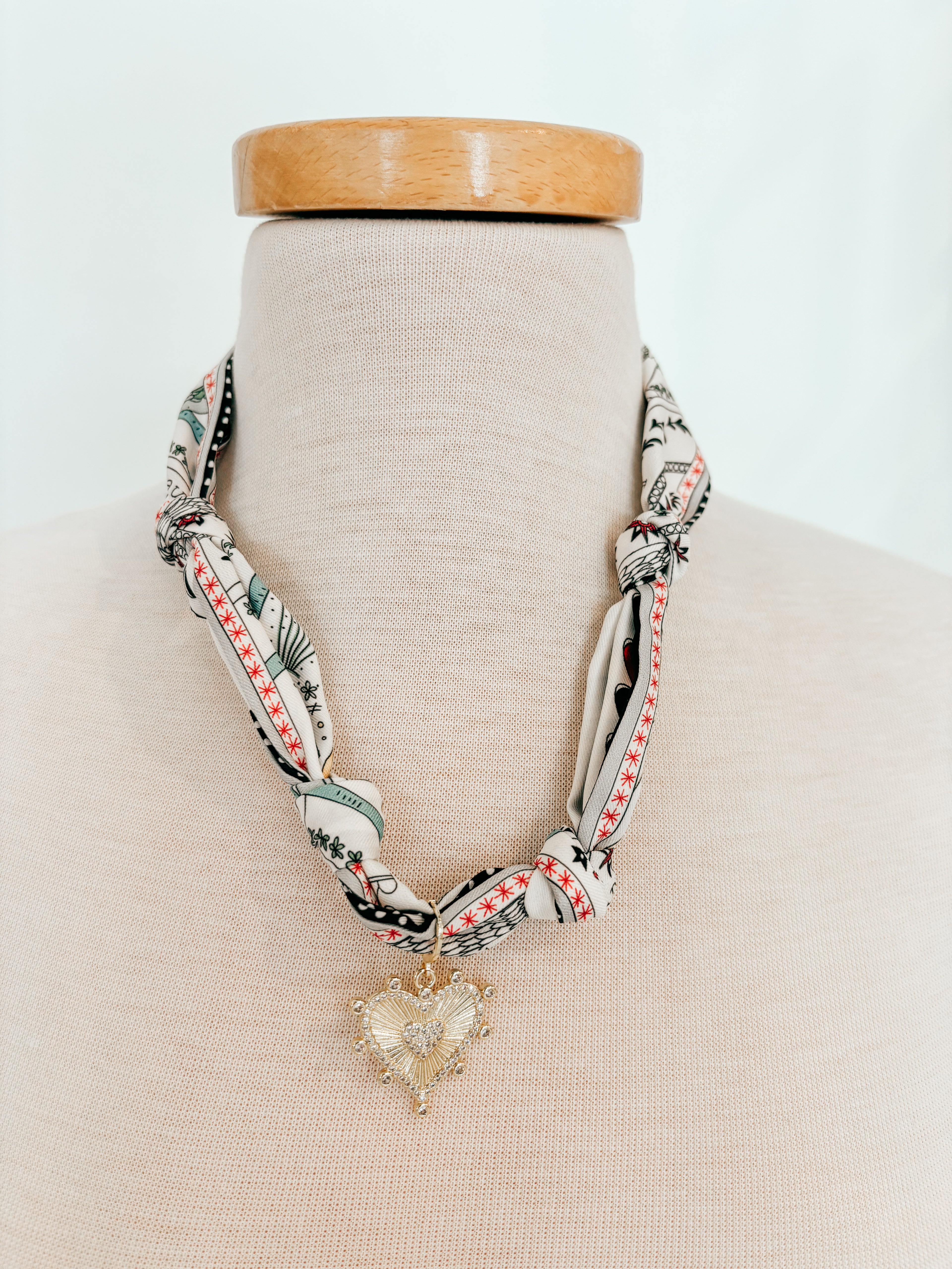 Rosalie Scarf Necklaces